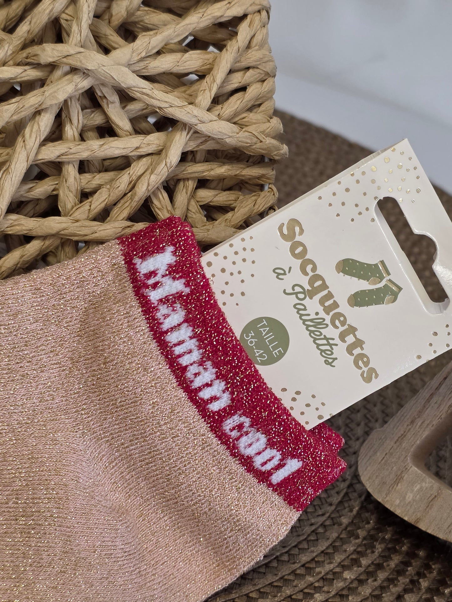 MAMAN COOL - Socquette à Paillette