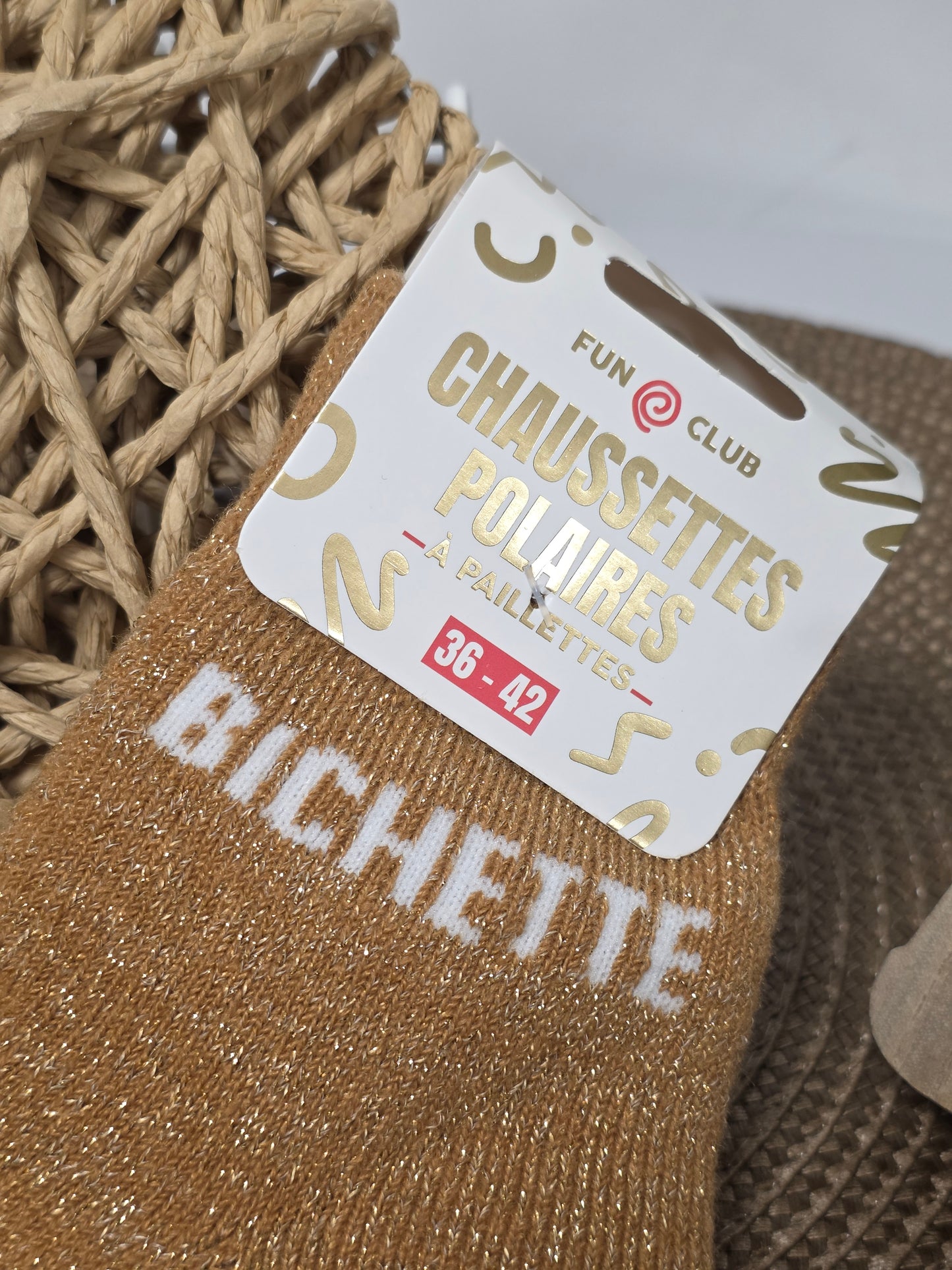 BICHETTE - Chaussette Polaire à Paillette