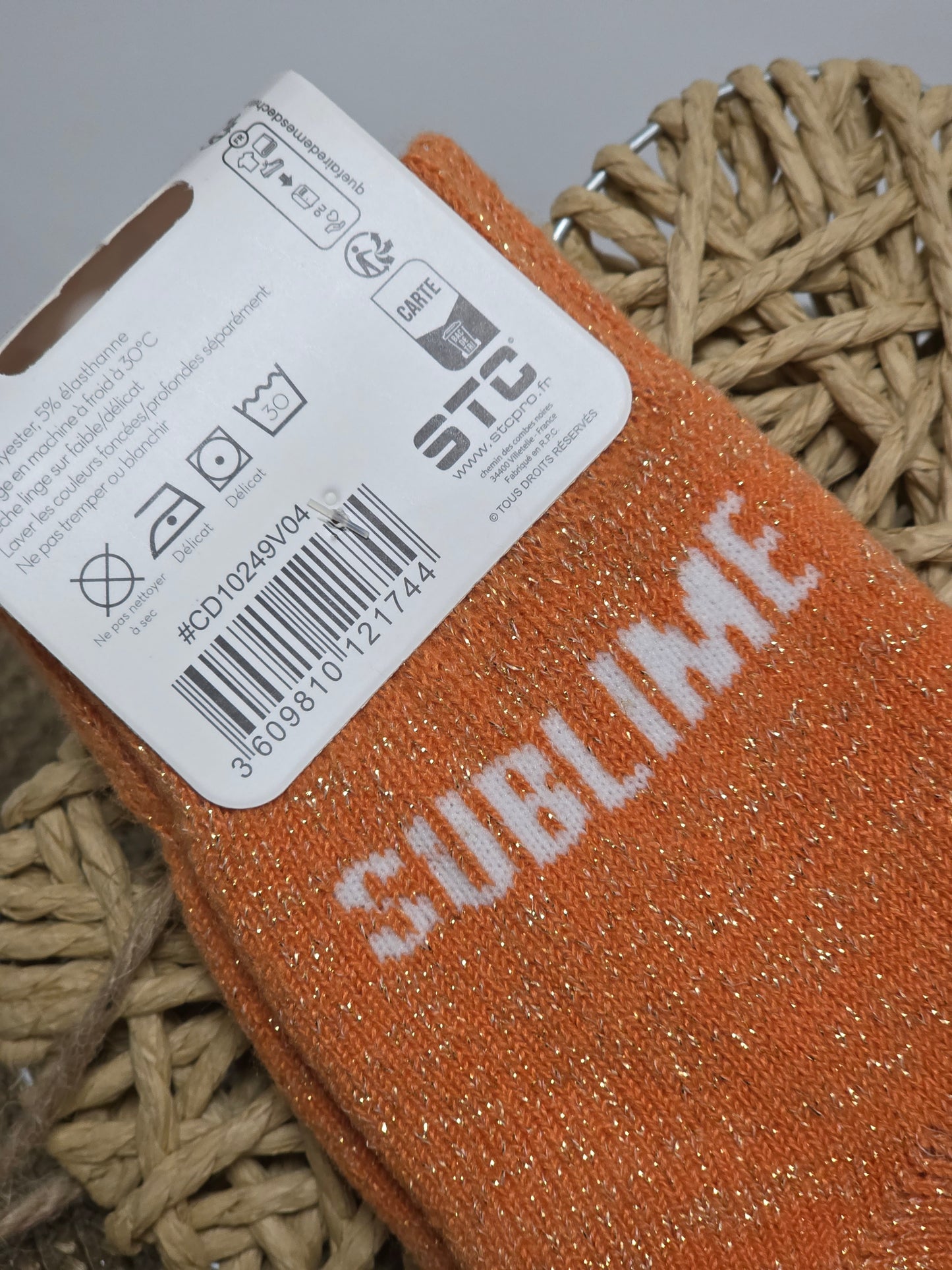 SUBLIME - Chaussette Polaire à Paillette