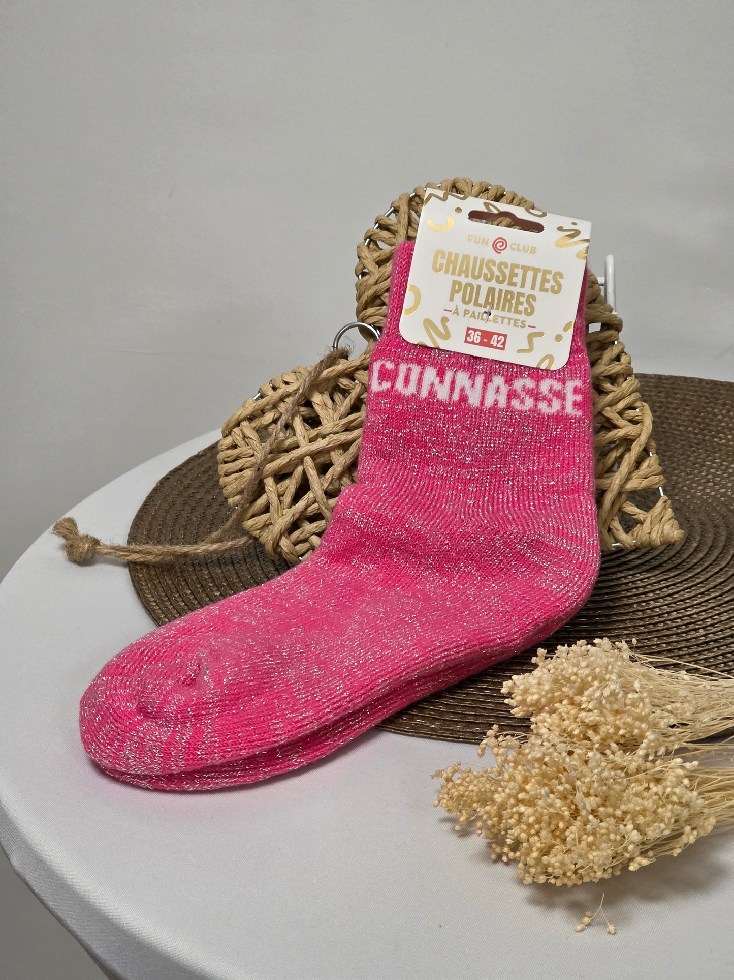 CONNASSE - Chaussette Polaire à Paillette