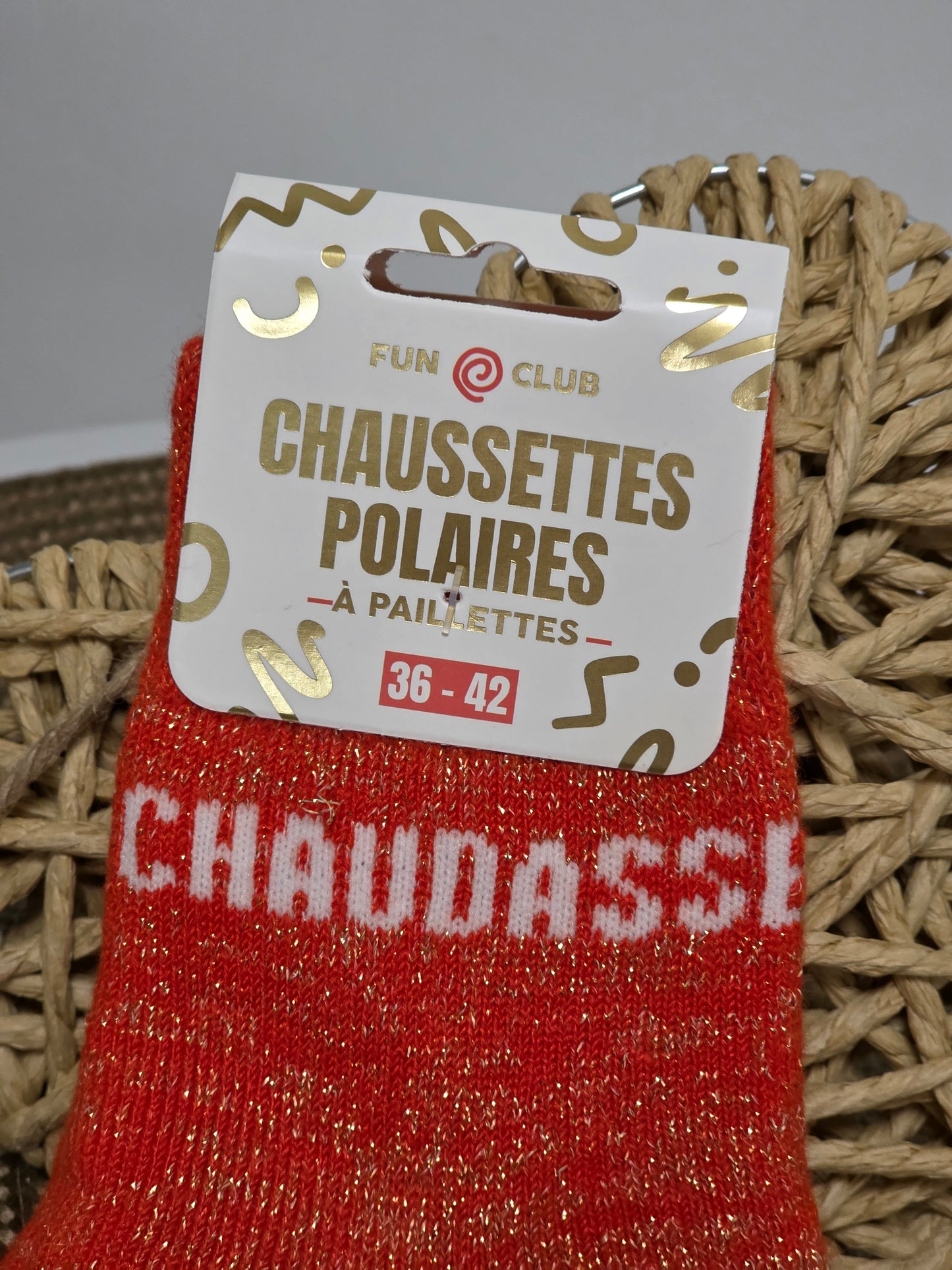 CHAUDASSE - Chaussette Polaire à Paillette