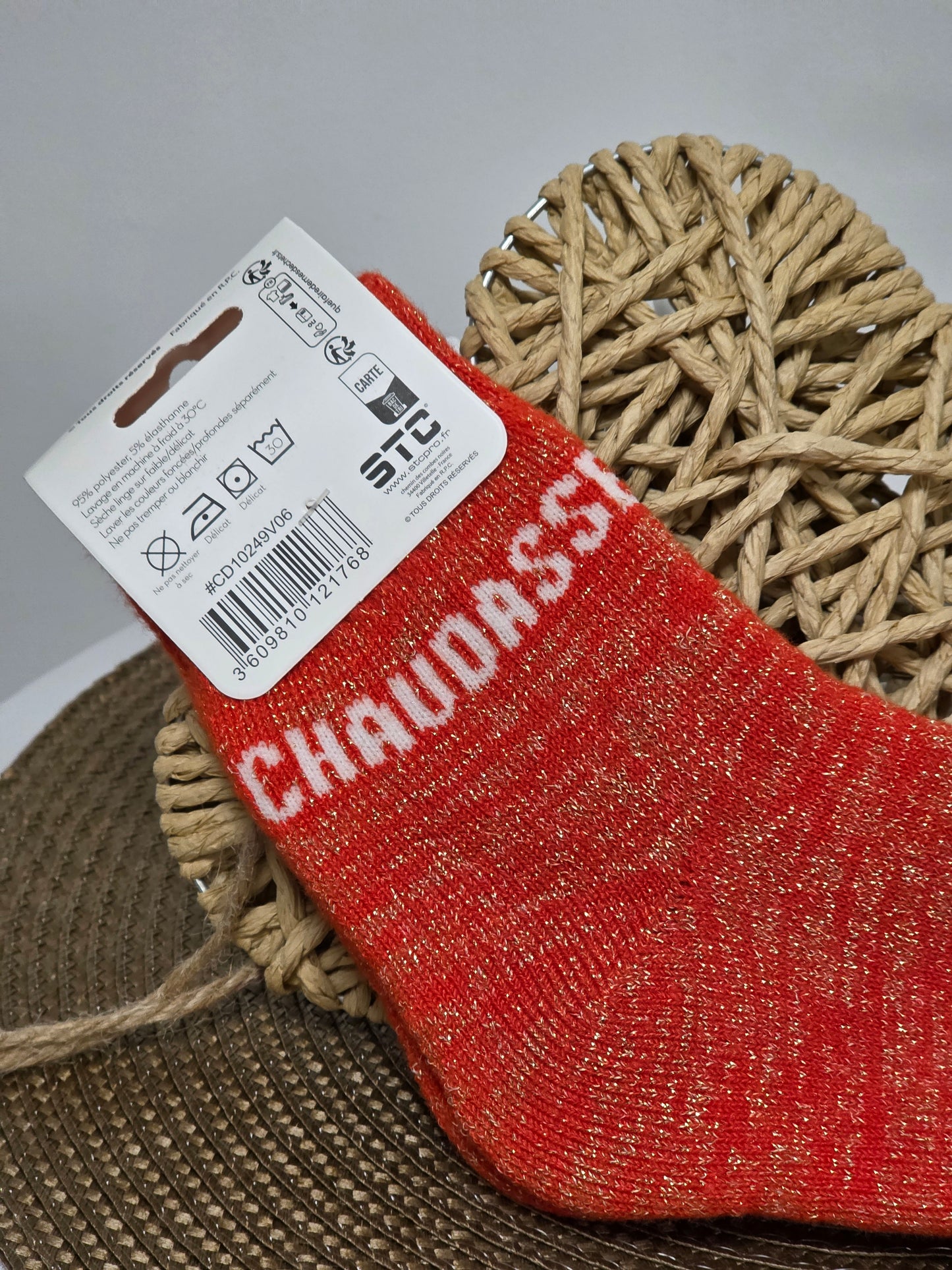 CHAUDASSE - Chaussette Polaire à Paillette