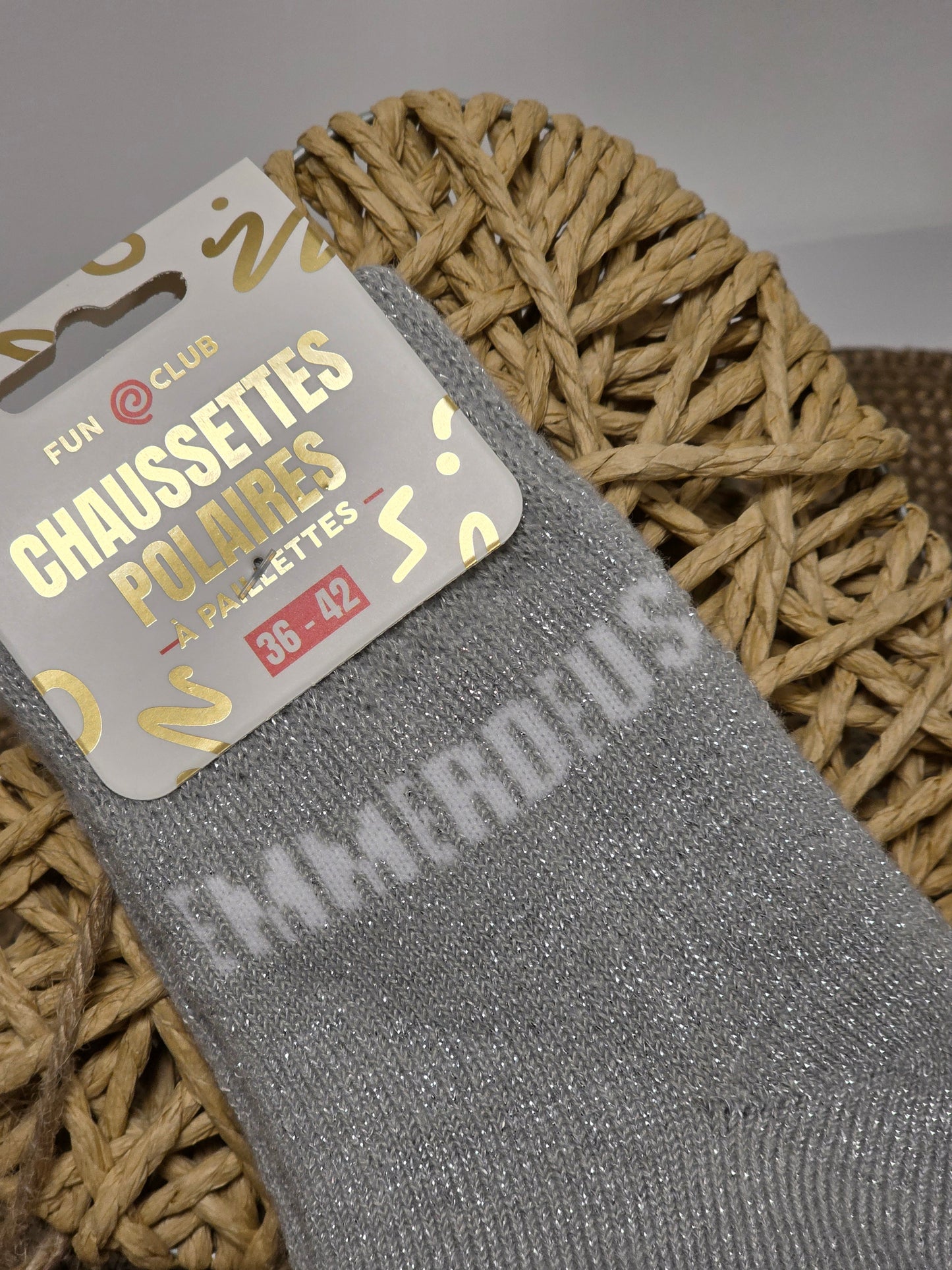 EMMERDEUSE - Chaussette Polaire à Paillette