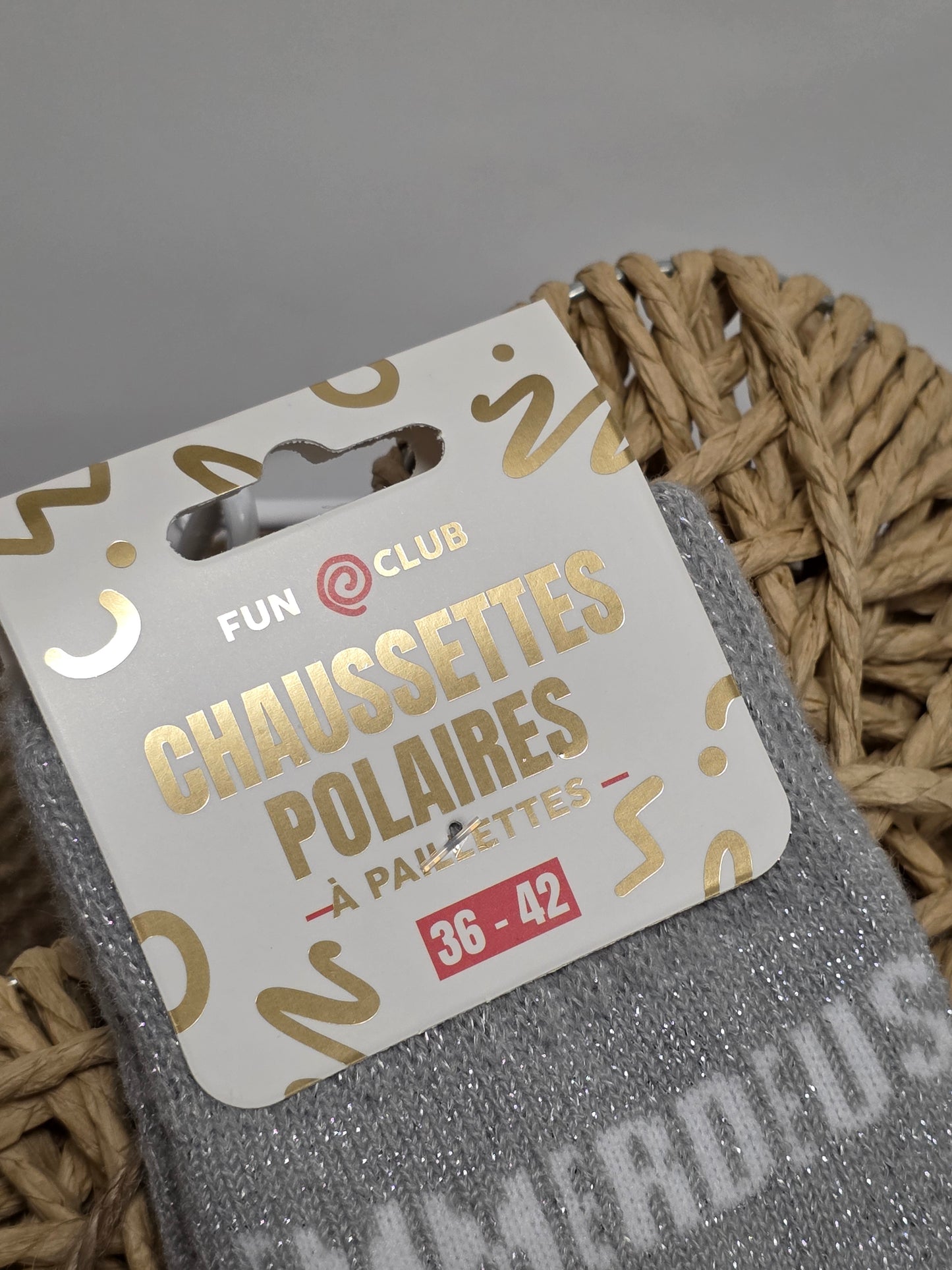 EMMERDEUSE - Chaussette Polaire à Paillette