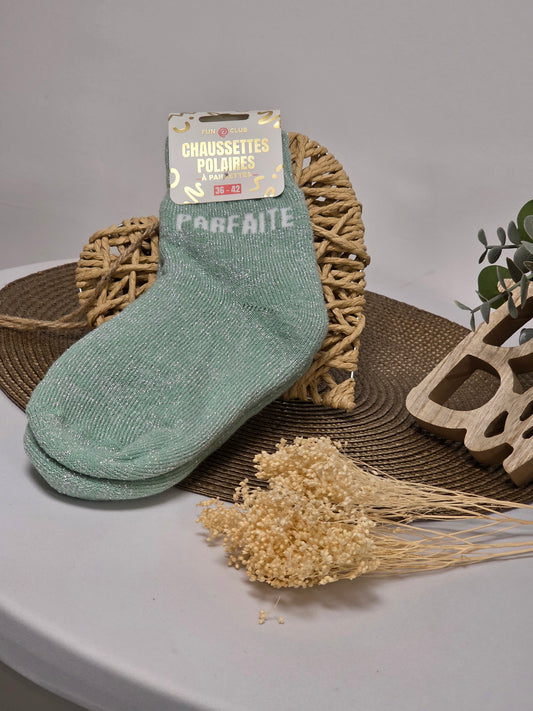 PARFAITE - Chaussette Polaire à Paillette