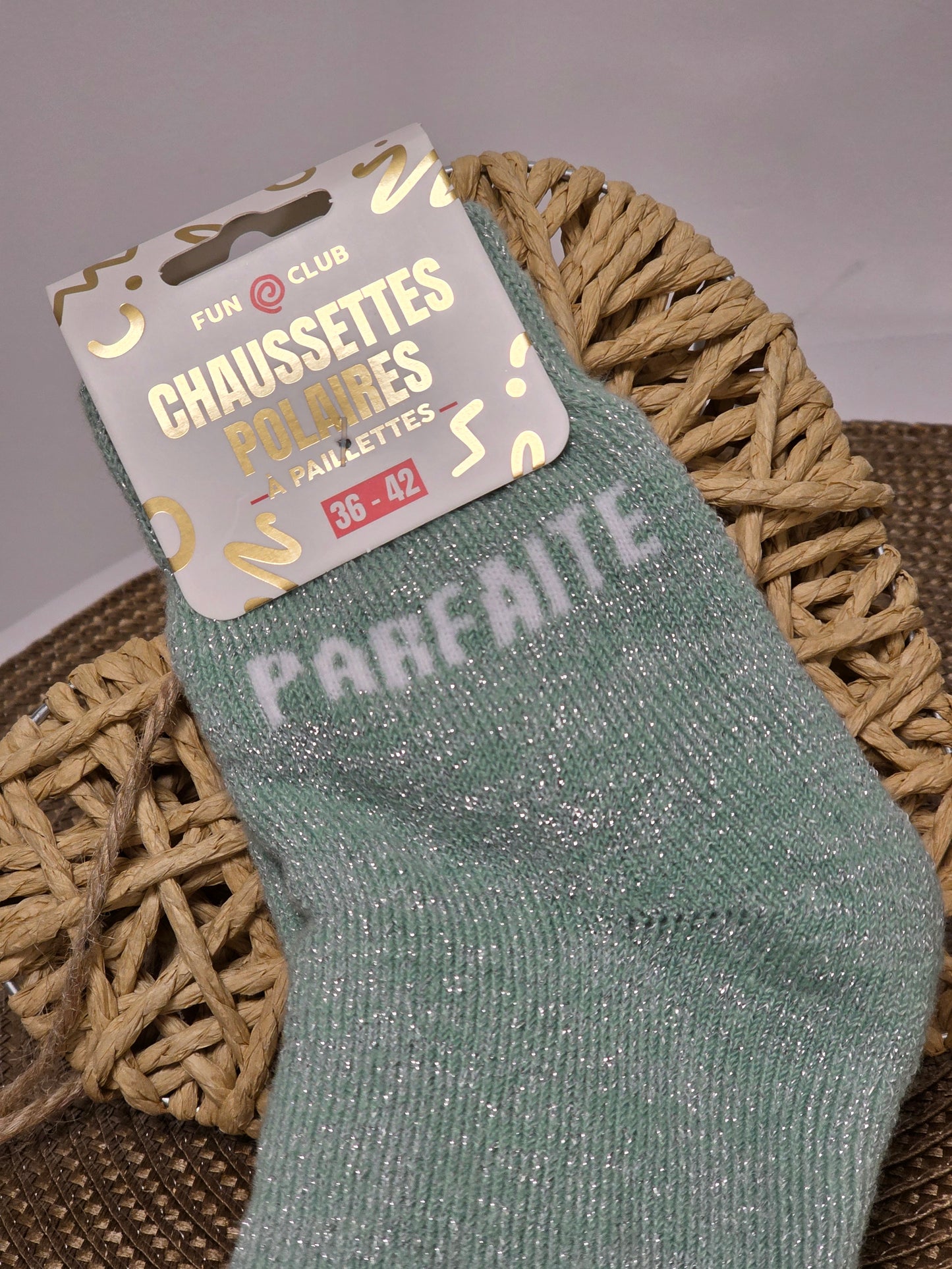 PARFAITE - Chaussette Polaire à Paillette