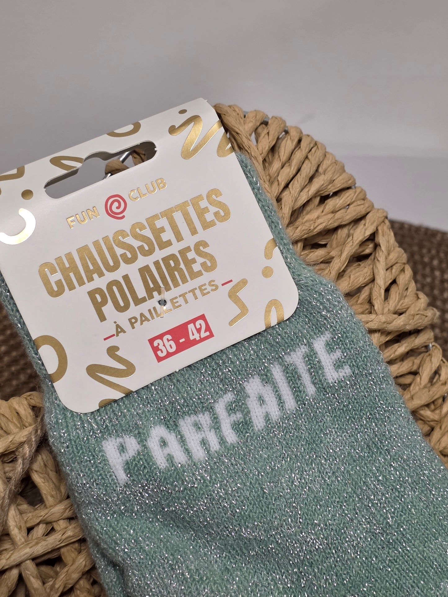 PARFAITE - Chaussette Polaire à Paillette