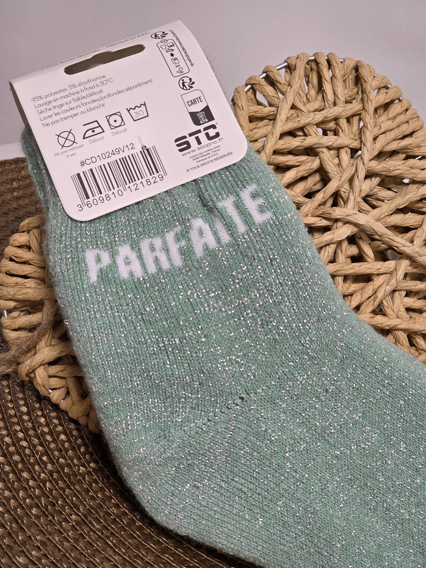 PARFAITE - Chaussette Polaire à Paillette