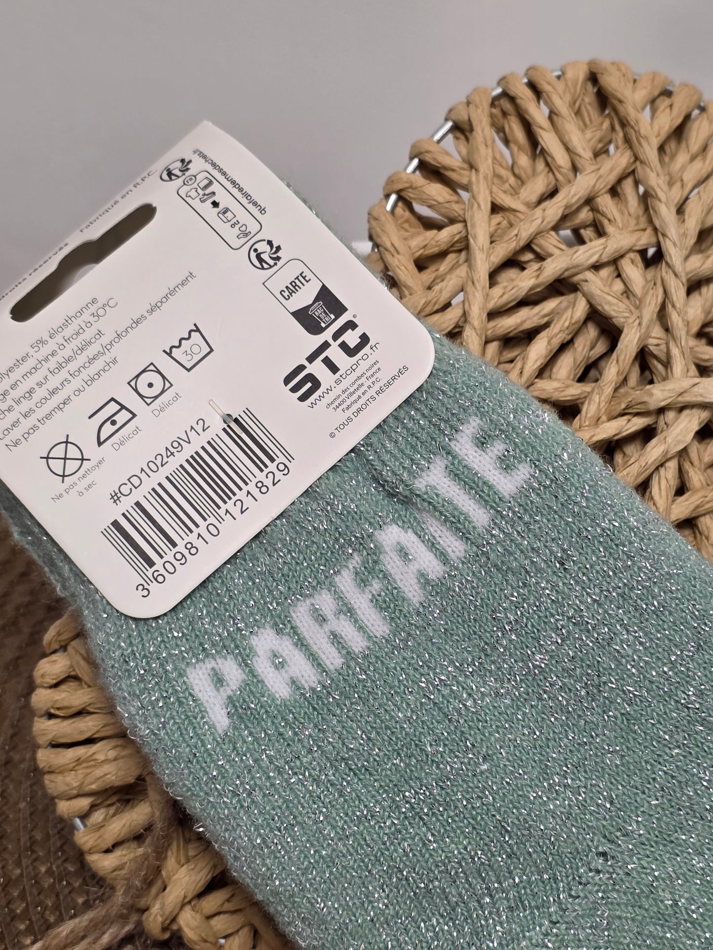 PARFAITE - Chaussette Polaire à Paillette