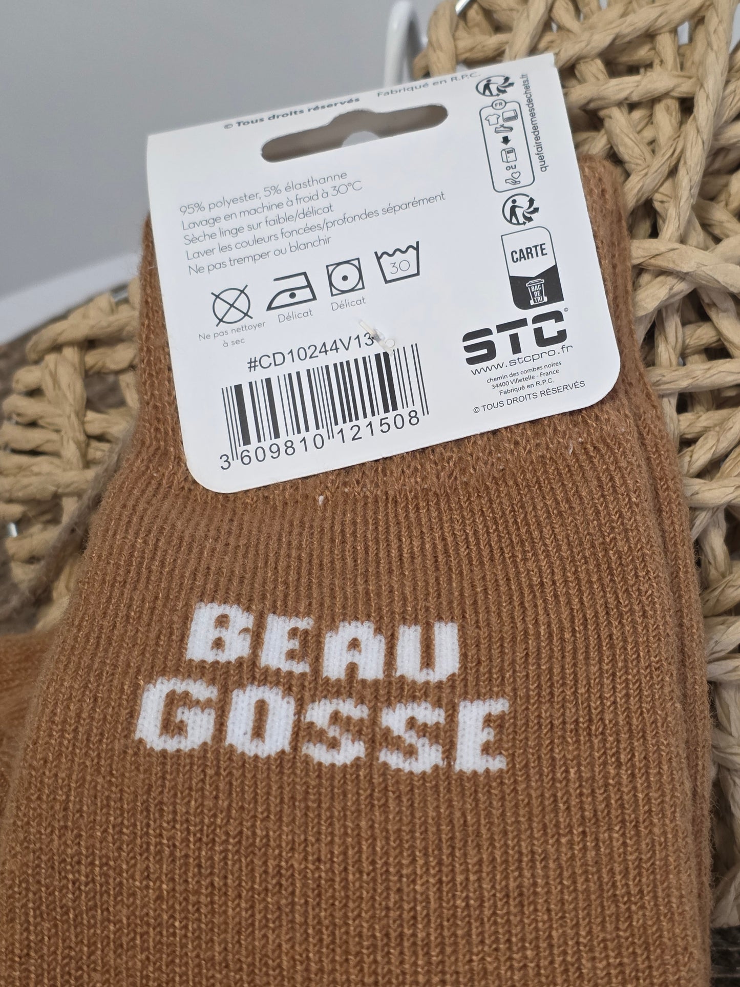 BEAU GOSSE - Chaussette Polaire Homme