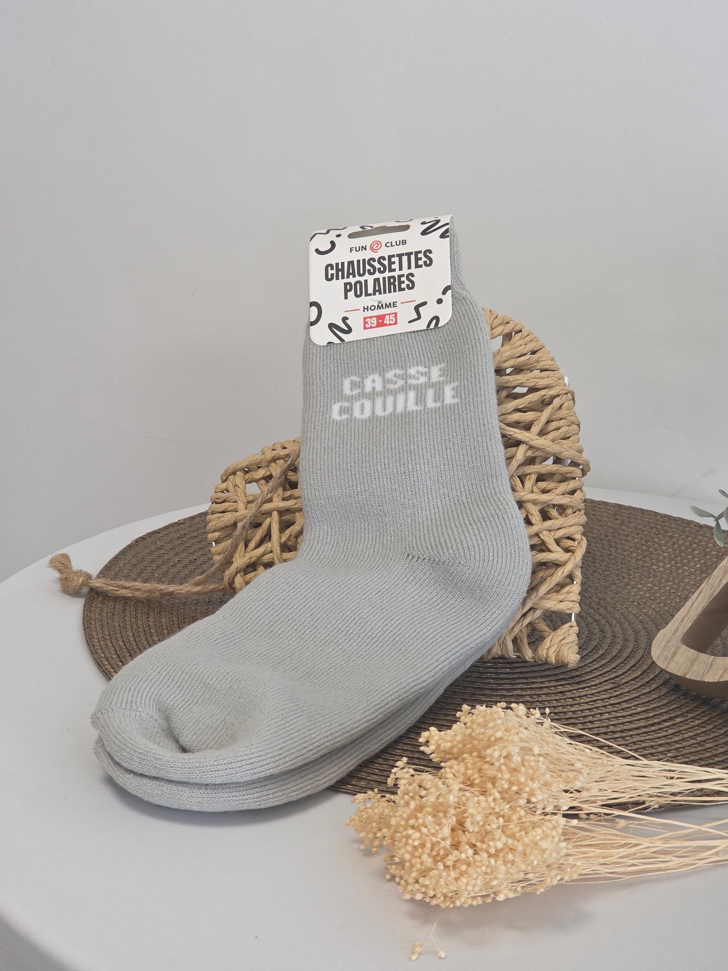 CASSE COUILLE - Chaussette Polaire Homme