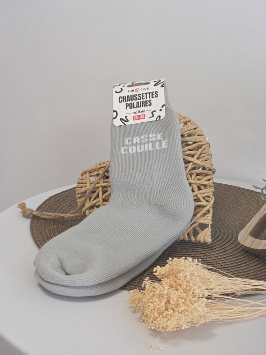 CASSE COUILLE - Chaussette Polaire Homme