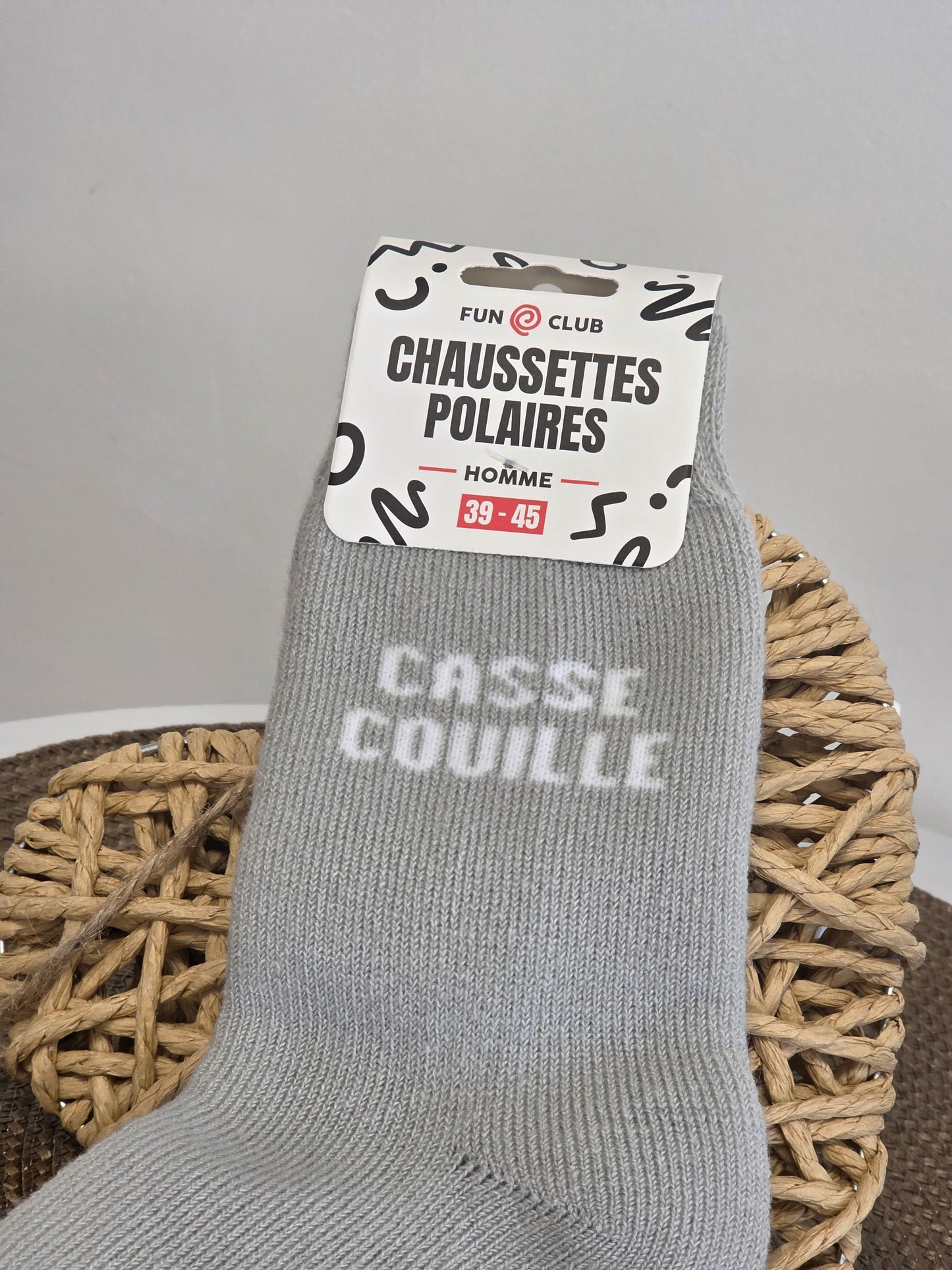 CASSE COUILLE - Chaussette Polaire Homme