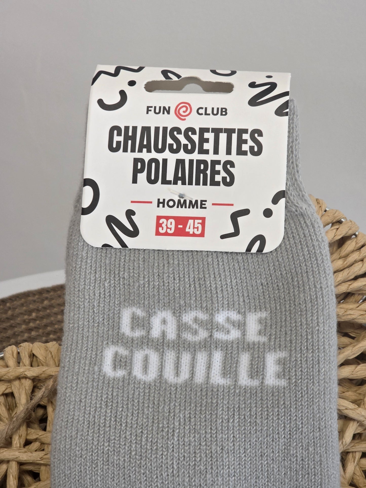 CASSE COUILLE - Chaussette Polaire Homme