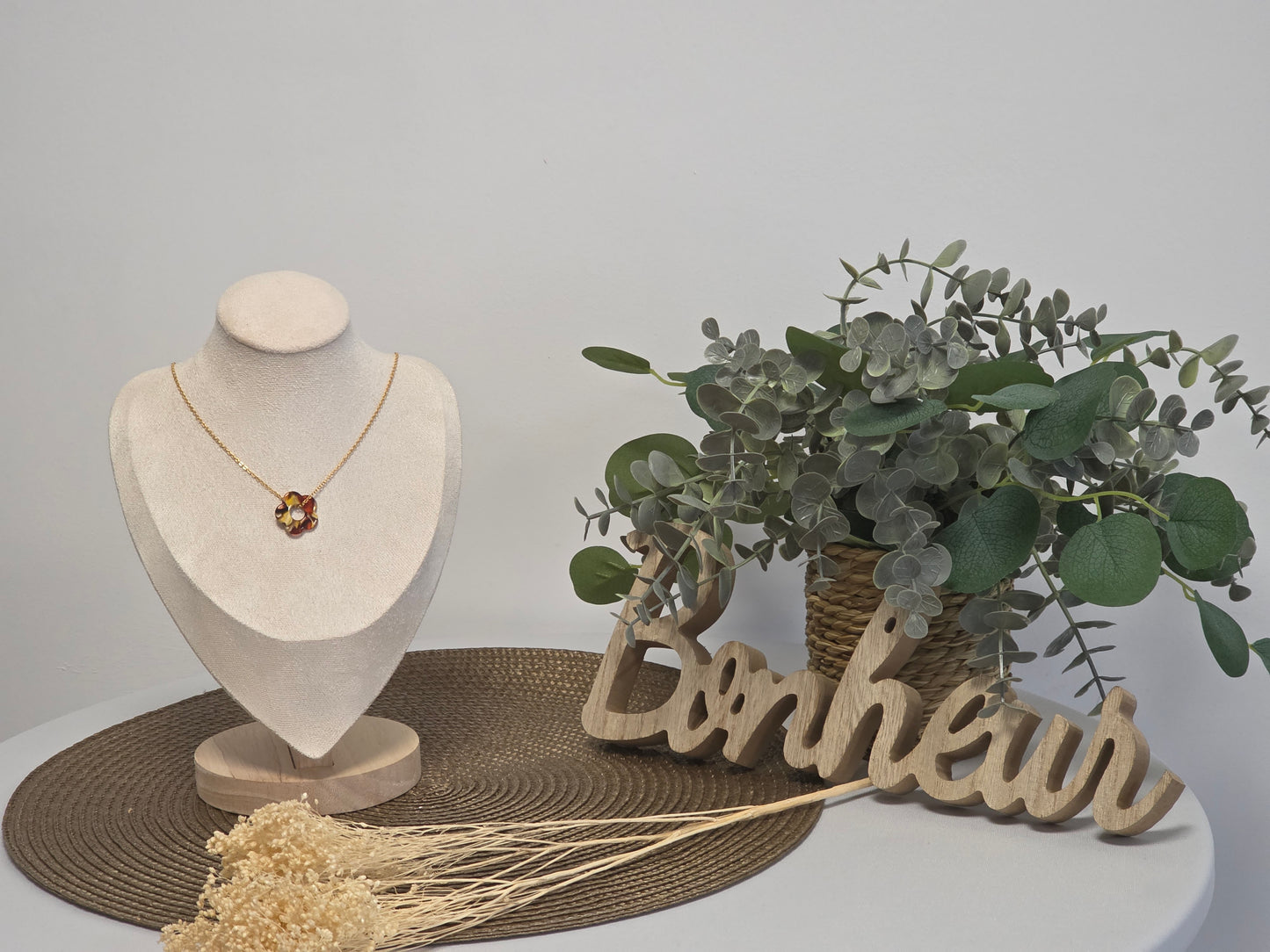 Notre Collection de Bijoux - Pendentif à Fleur N°4