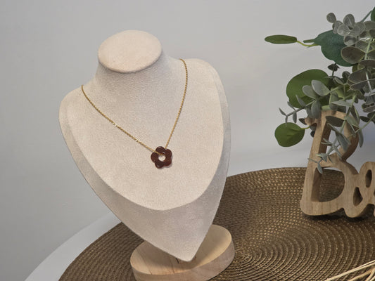 Notre Collection de Bijoux - Pendentif à Fleur N°7