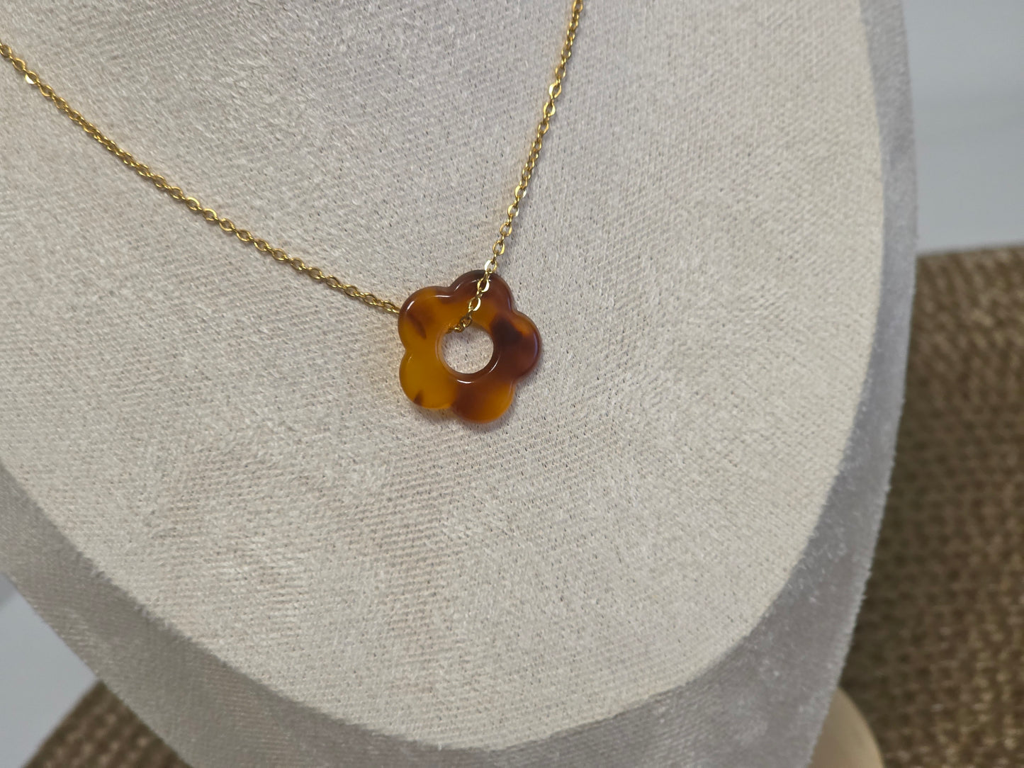 Notre Collection de Bijoux - Pendentif à Fleur N°12