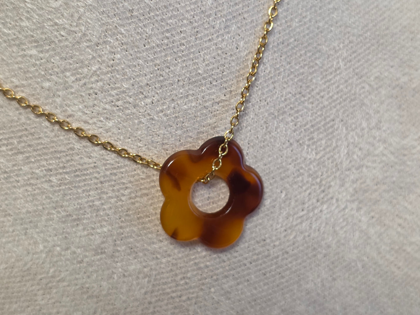 Notre Collection de Bijoux - Pendentif à Fleur N°12