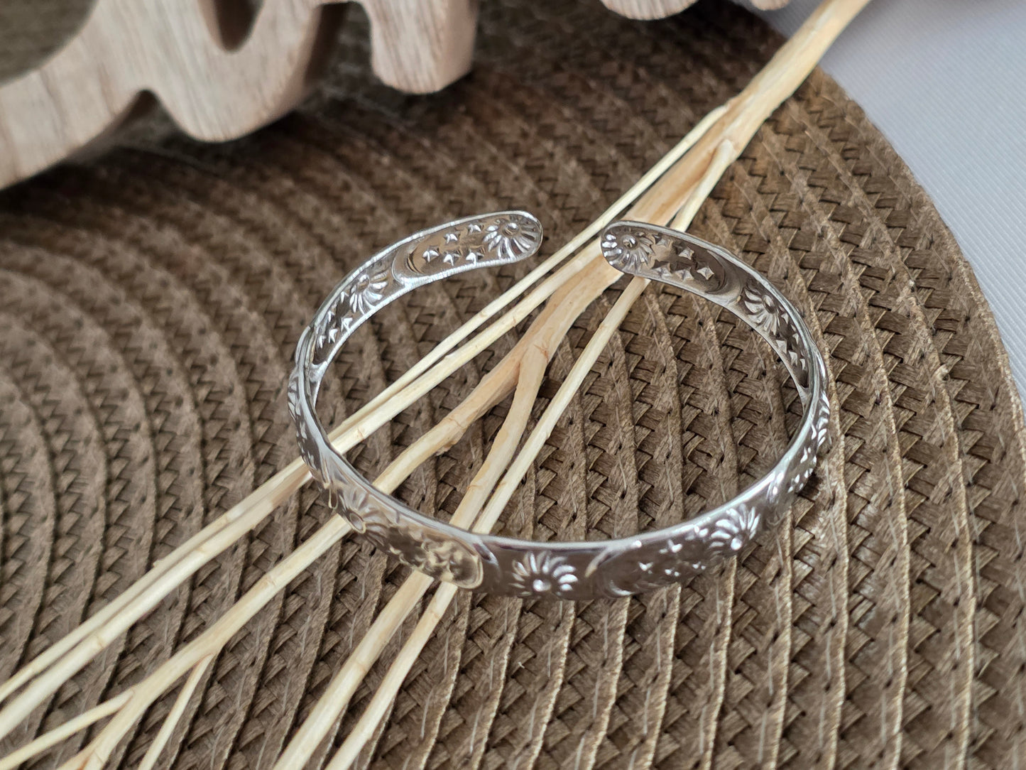 Notre Collection de Bijoux - Bracelet Ado Jonc Effet Bohème