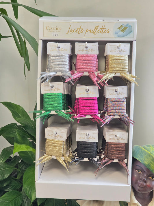 Nos Lacets à Paillettes pour toutes les envies, tous les looks !