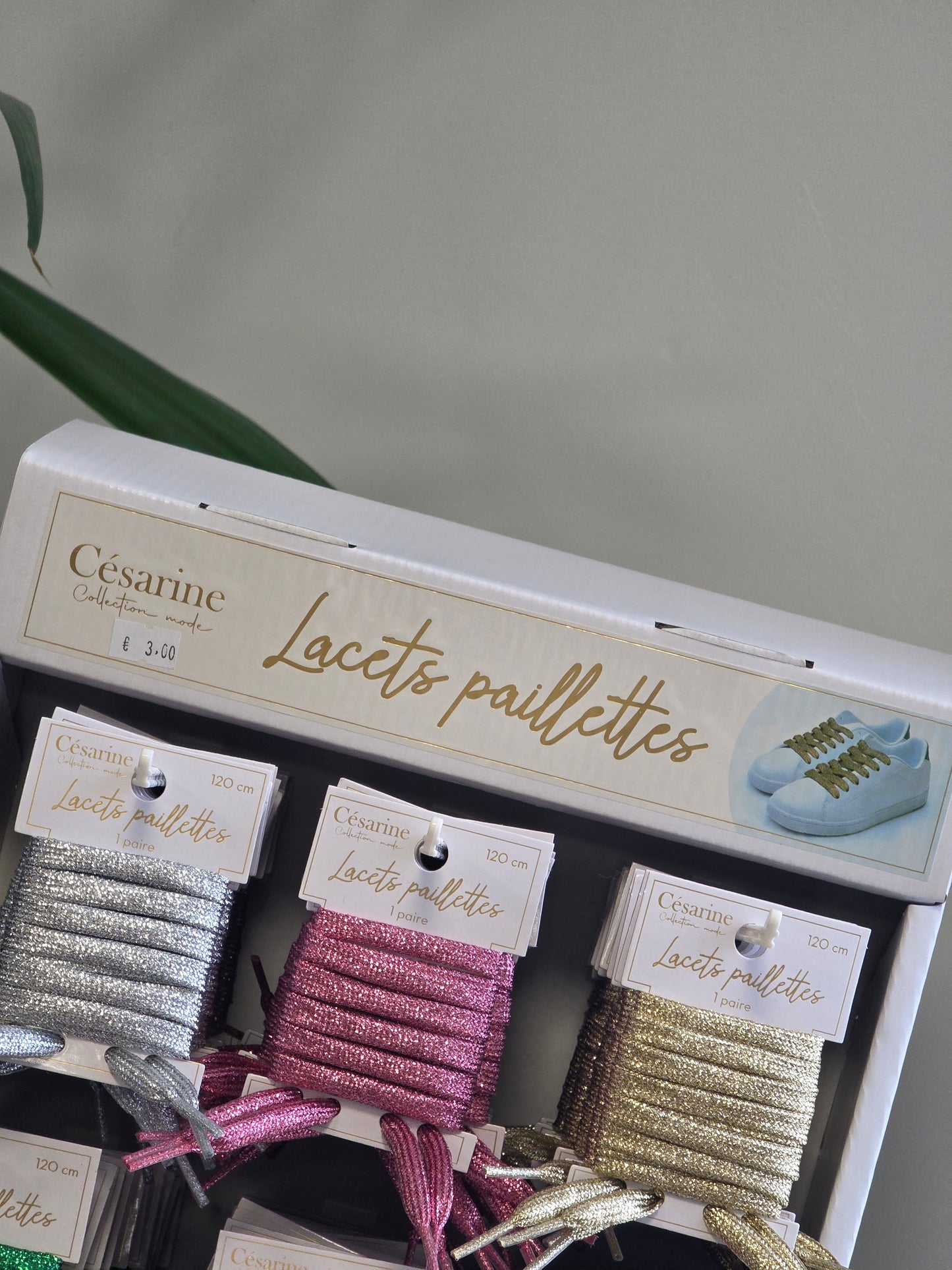 Nos Lacets à Paillettes pour toutes les envies, tous les looks !