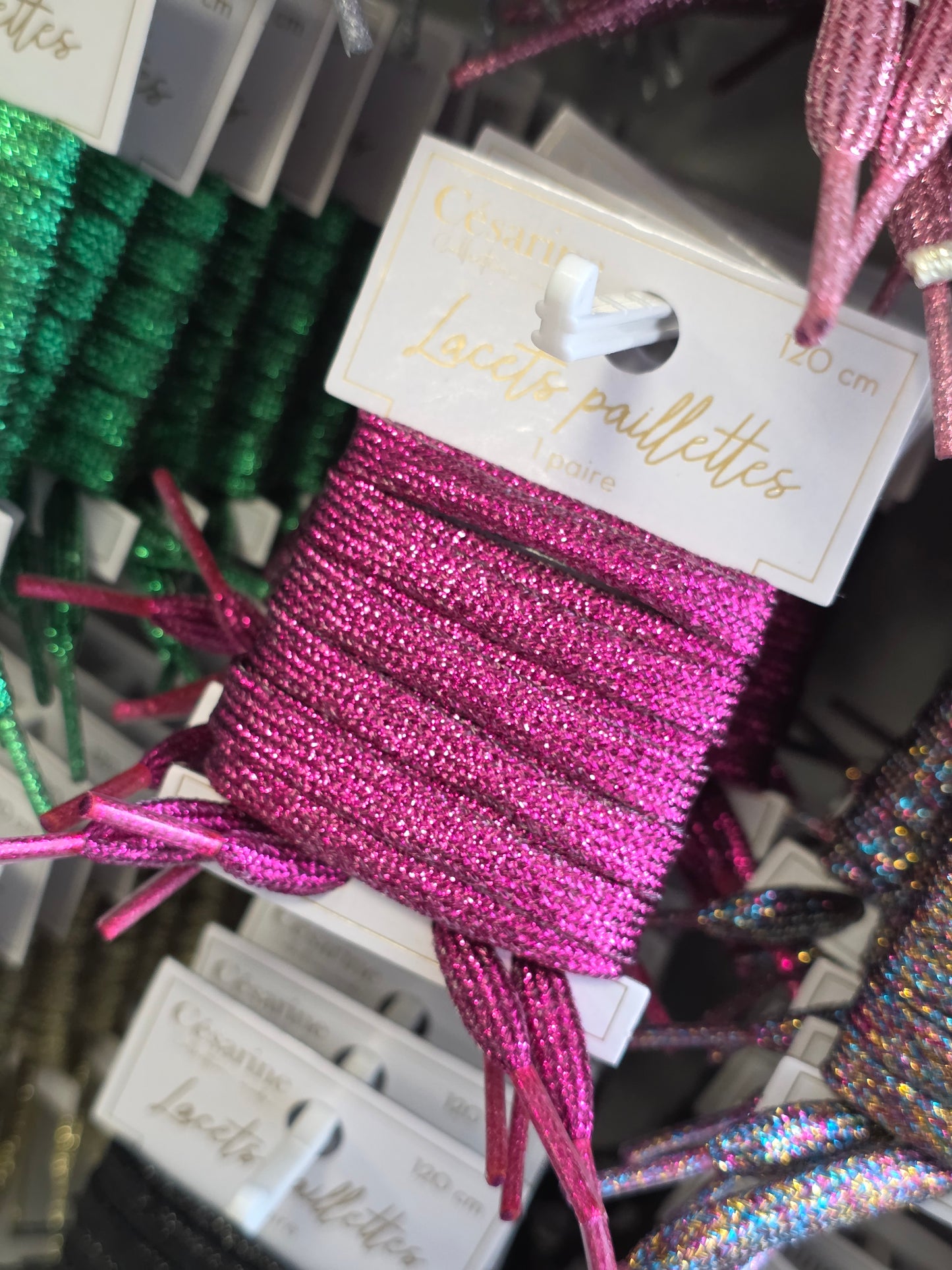Nos Lacets à Paillettes pour toutes les envies, tous les looks !