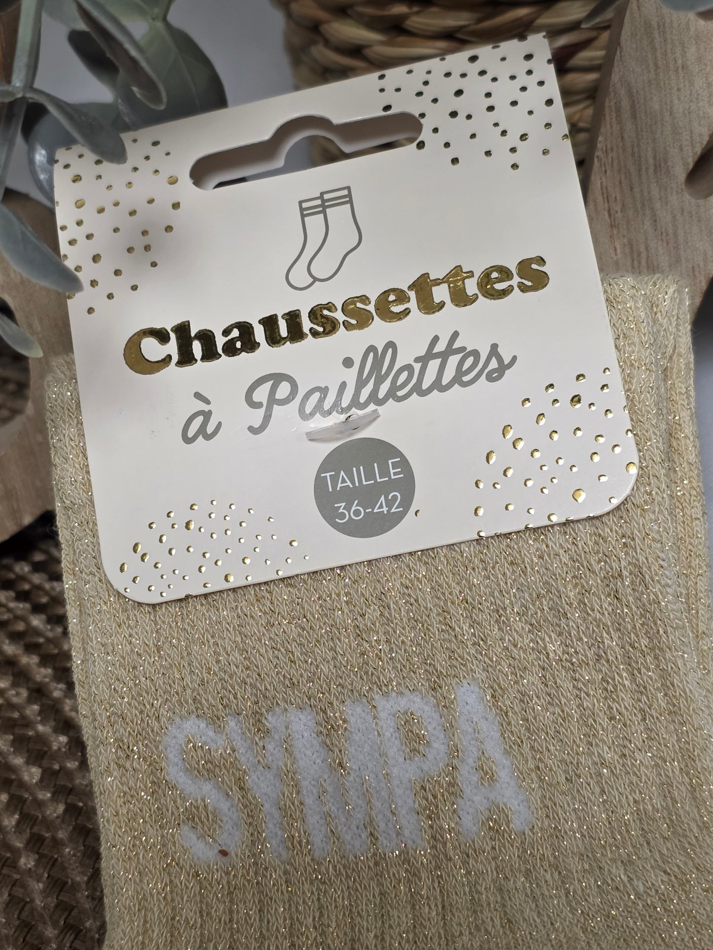 SYMPA - Chaussette à Paillette