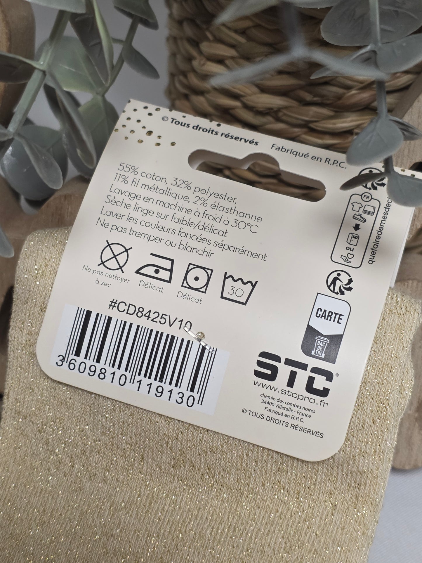 SYMPA - Chaussette à Paillette