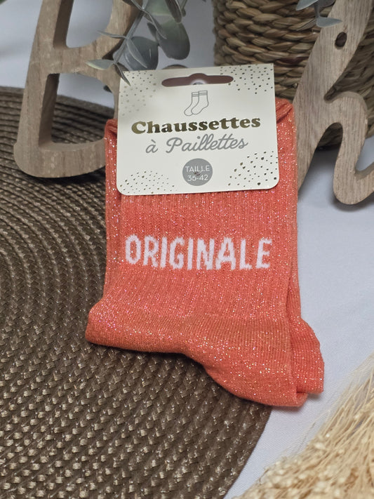 ORIGINALE - Chaussette à Paillette