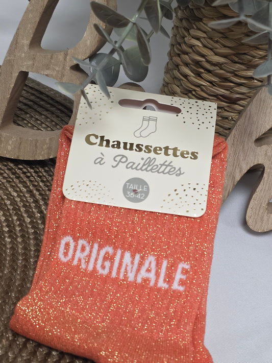 ORIGINALE - Chaussette à Paillette