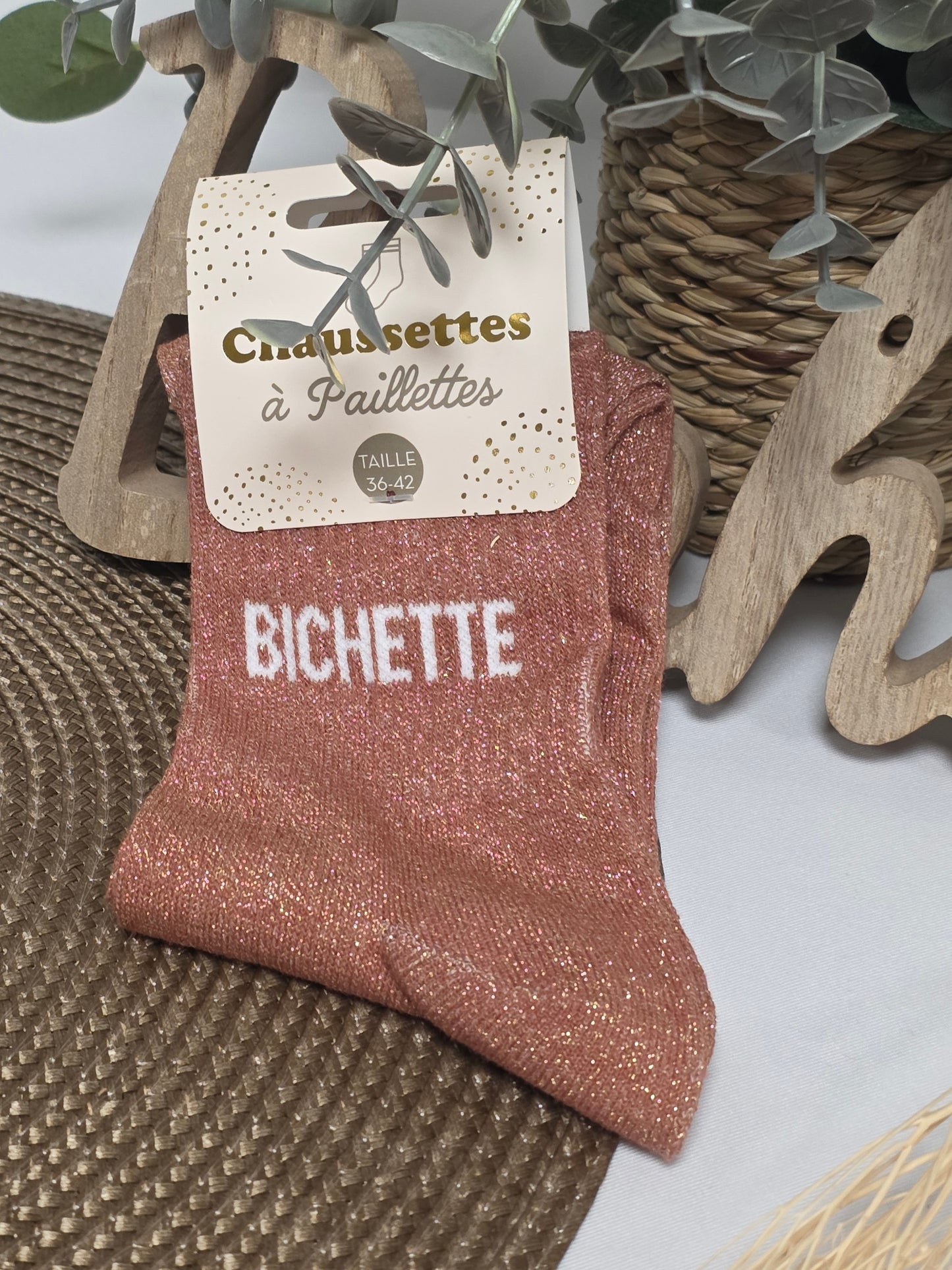 BICHETTE - Chaussette à Paillette