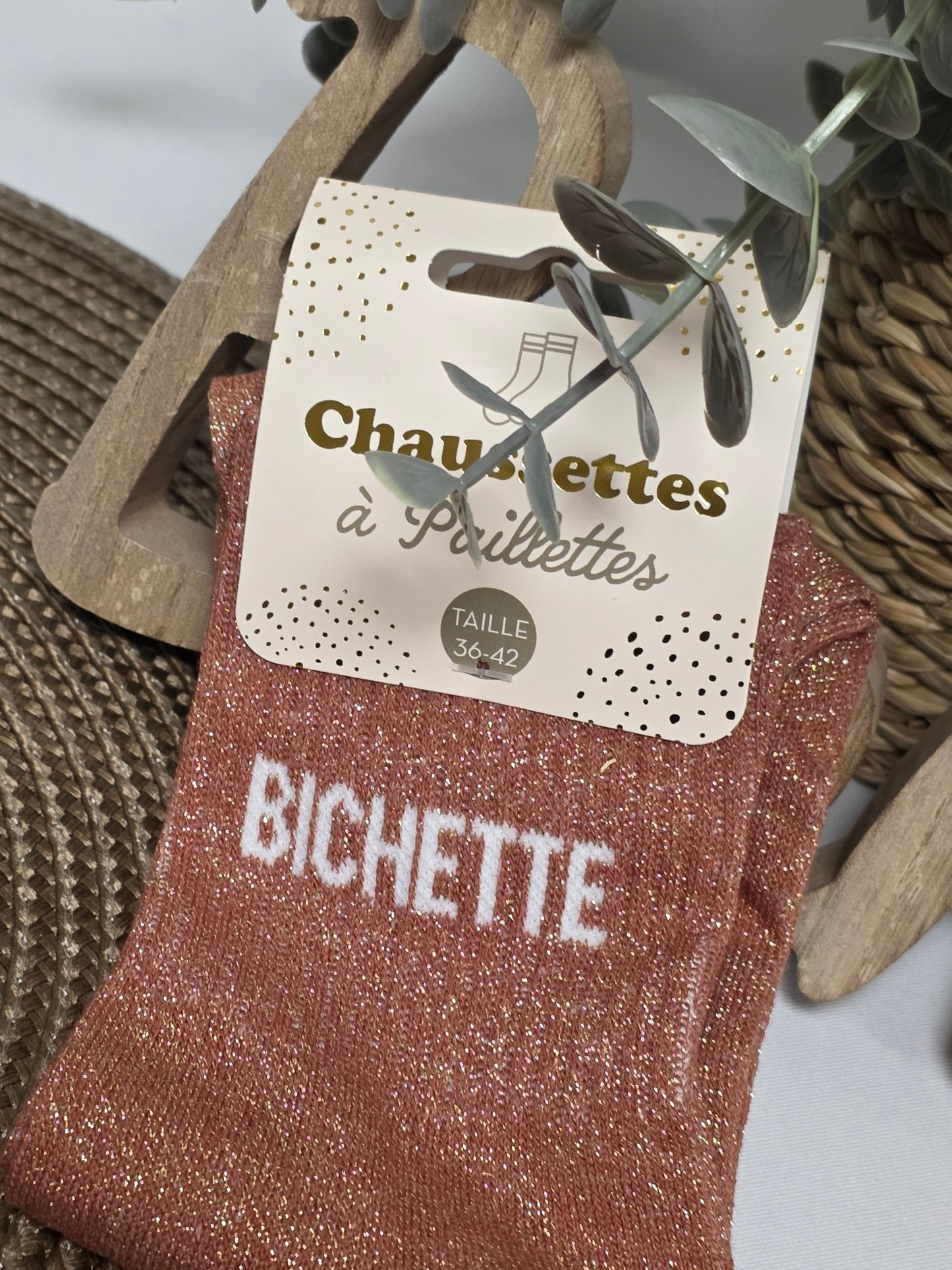 BICHETTE - Chaussette à Paillette