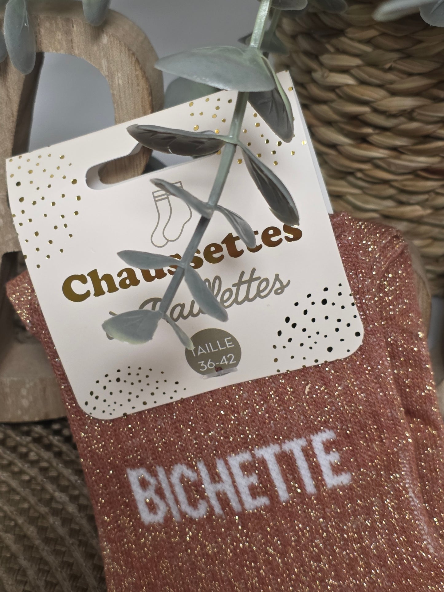 BICHETTE - Chaussette à Paillette