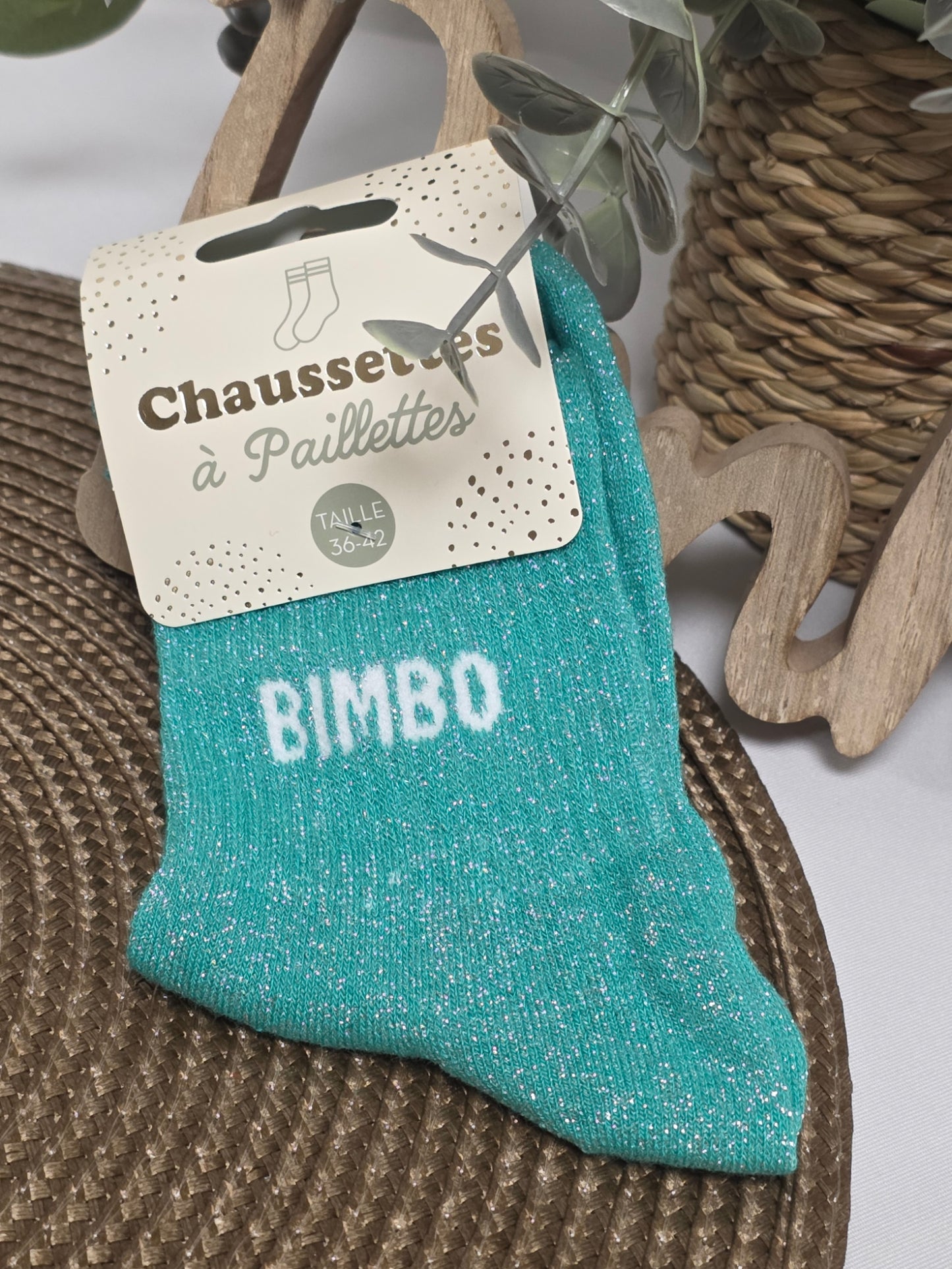 BIMBO - Chaussette à Paillette