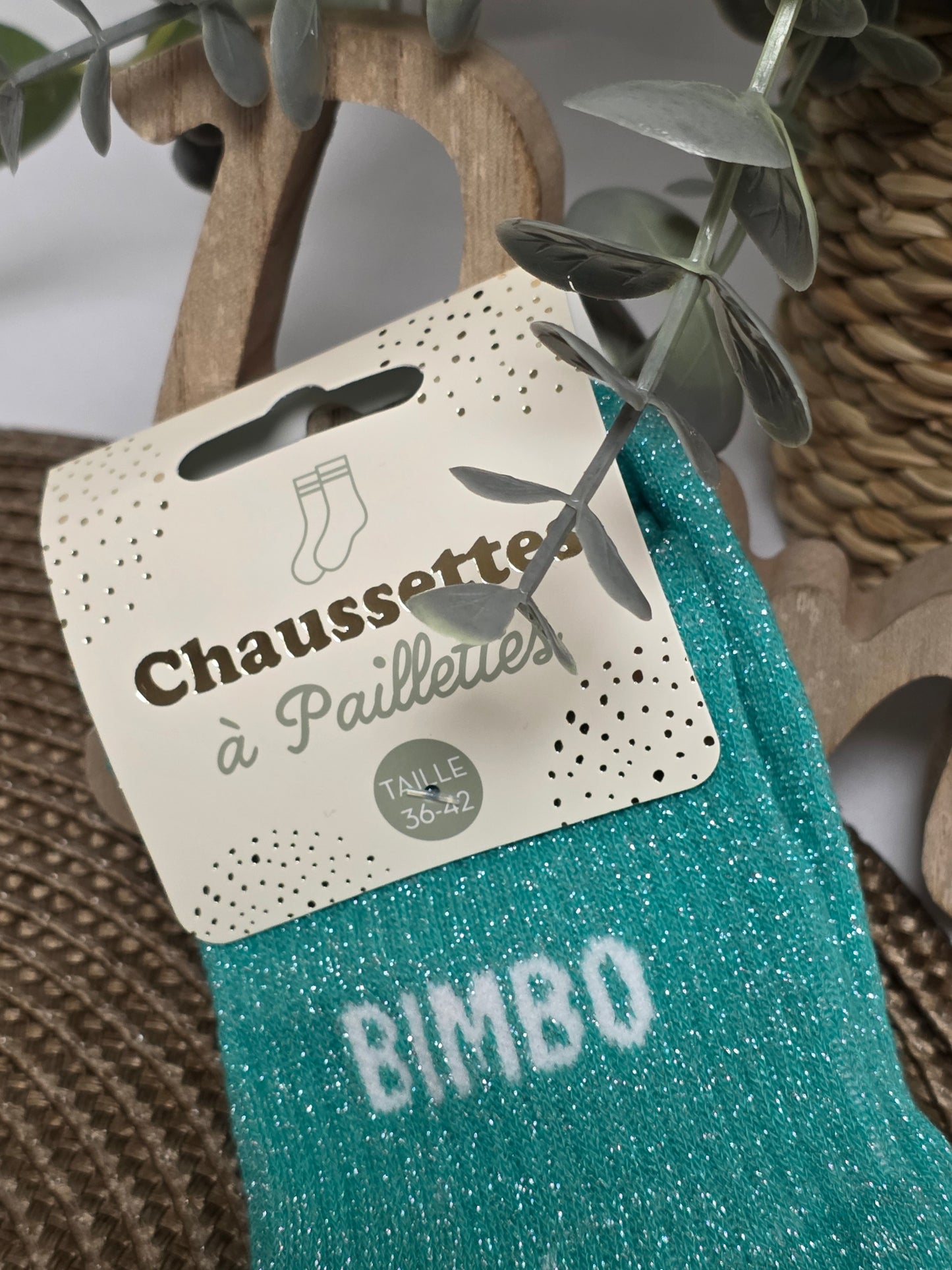 BIMBO - Chaussette à Paillette