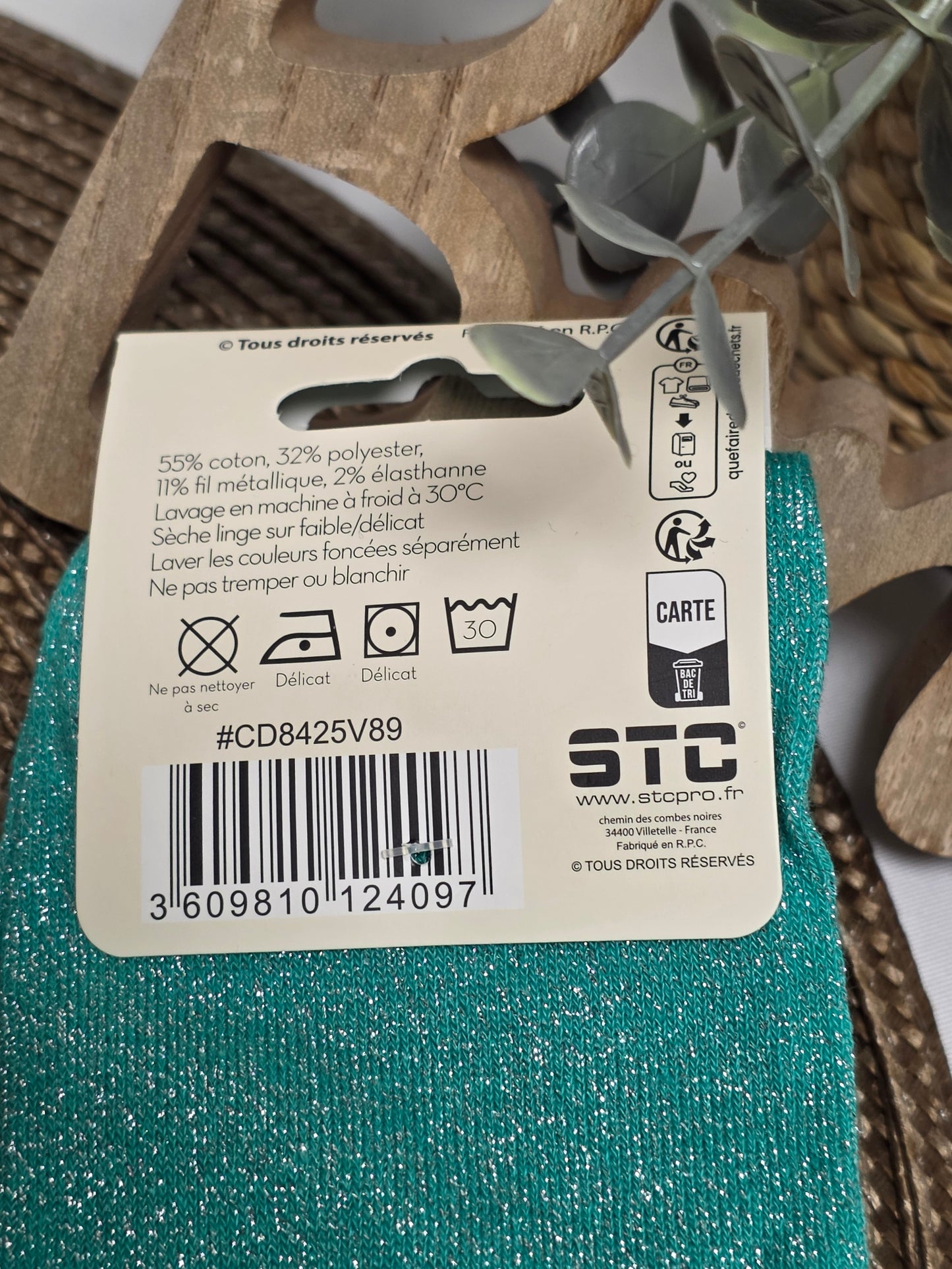 BIMBO - Chaussette à Paillette