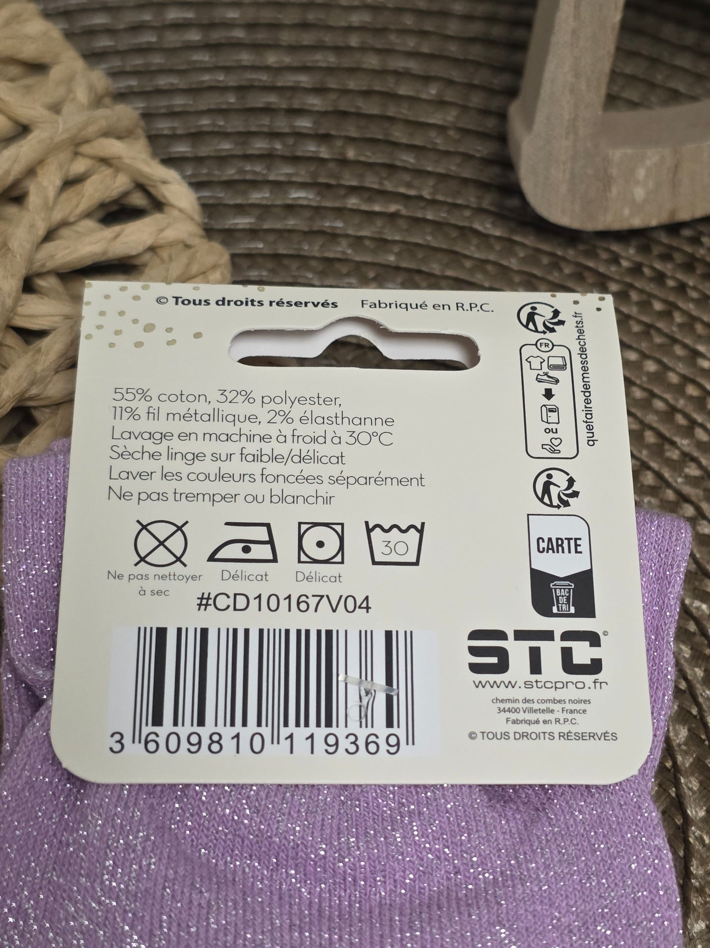 PRINCESSE CONNASSE - Chaussette à Paillette Duo