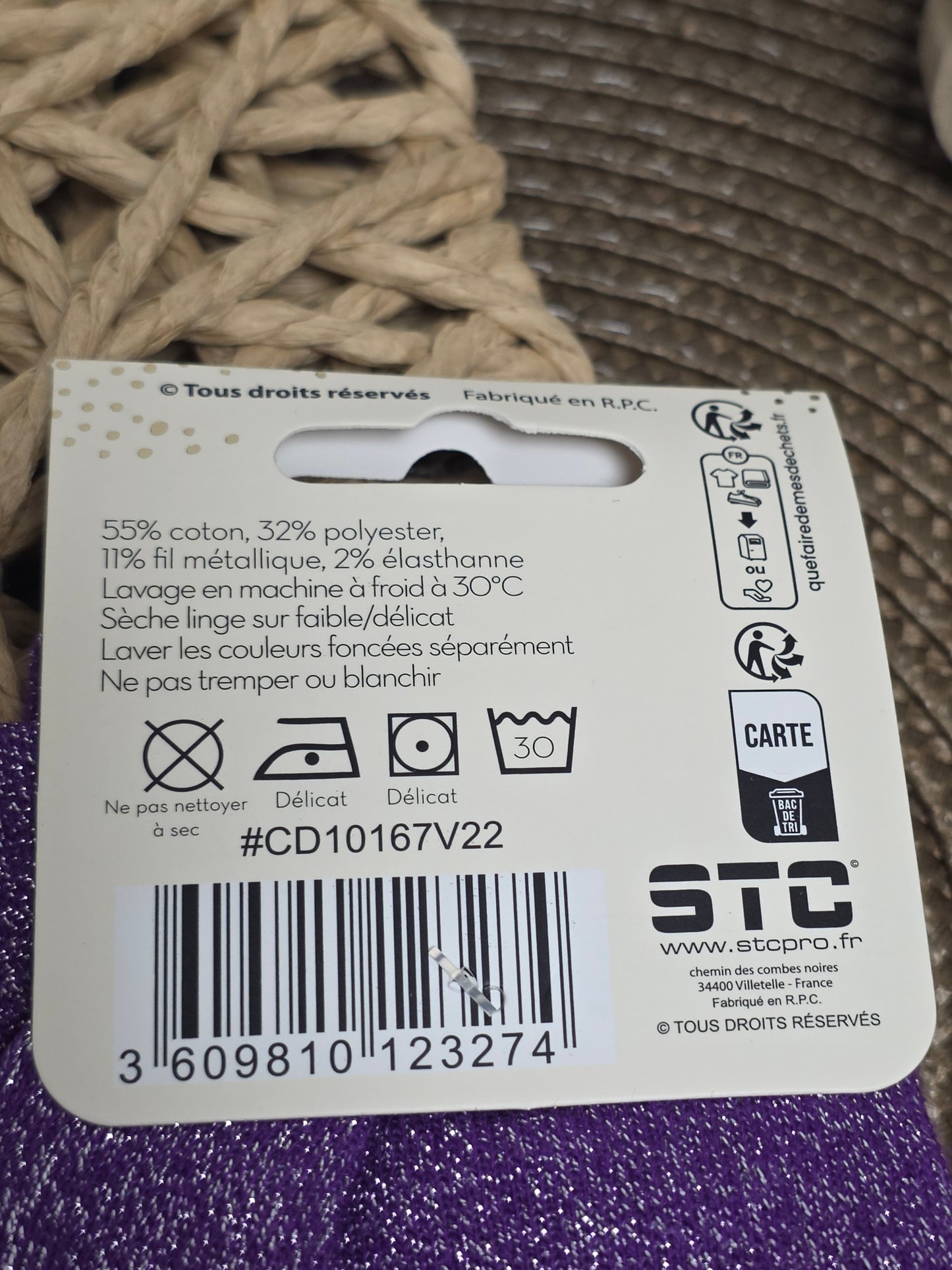 BEAUTE FATALE - Chaussette à Paillette Duo