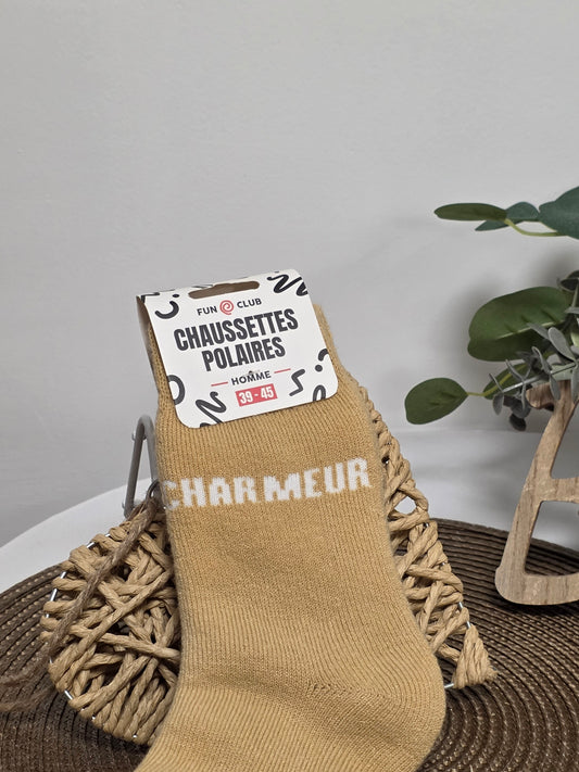CHARMEUR - Chaussette Polaire Homme