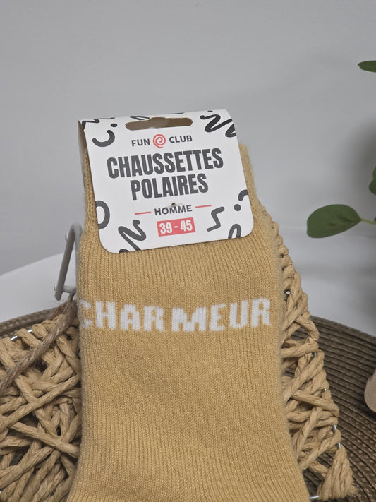 CHARMEUR - Chaussette Polaire Homme