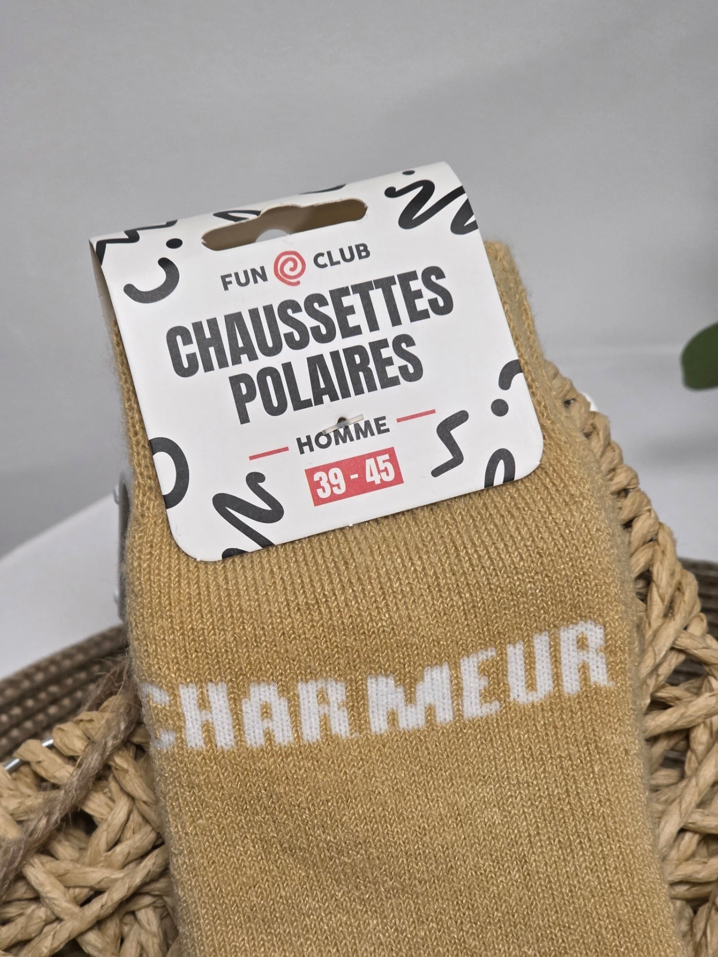 CHARMEUR - Chaussette Polaire Homme