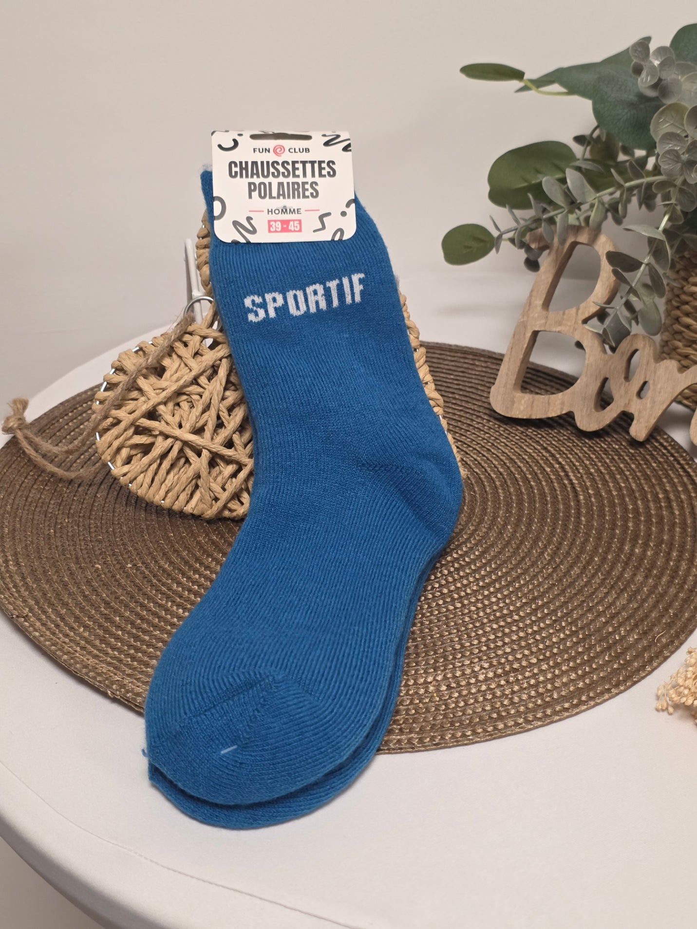 SPORTIF - Chaussette Polaire Homme