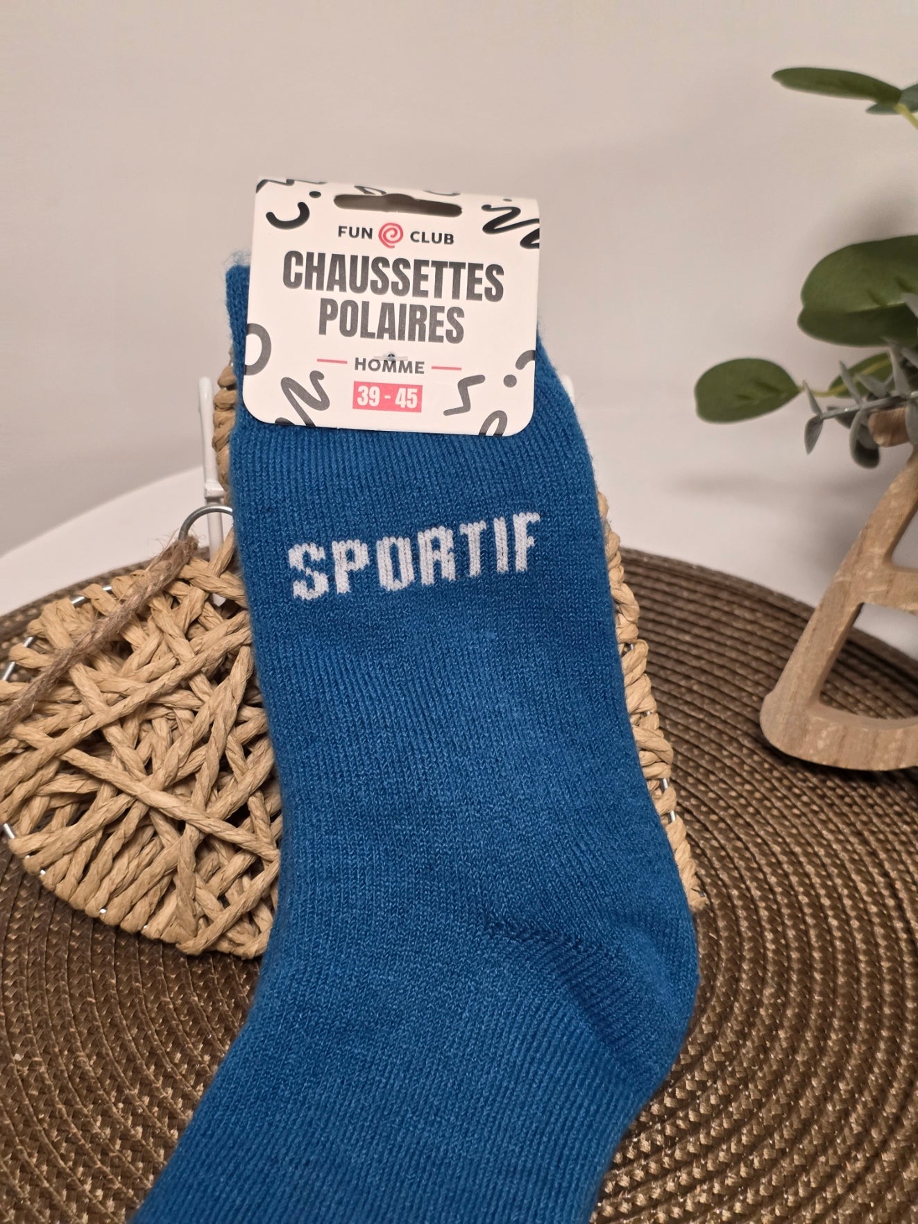 SPORTIF - Chaussette Polaire Homme
