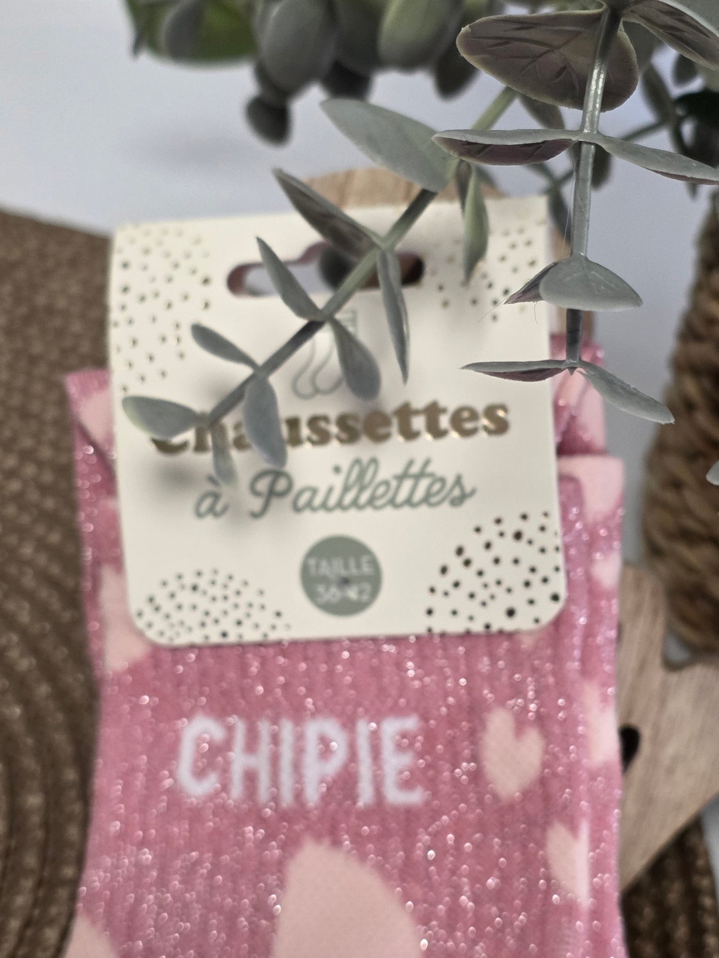 CHIPIE - Chaussette à Paillette