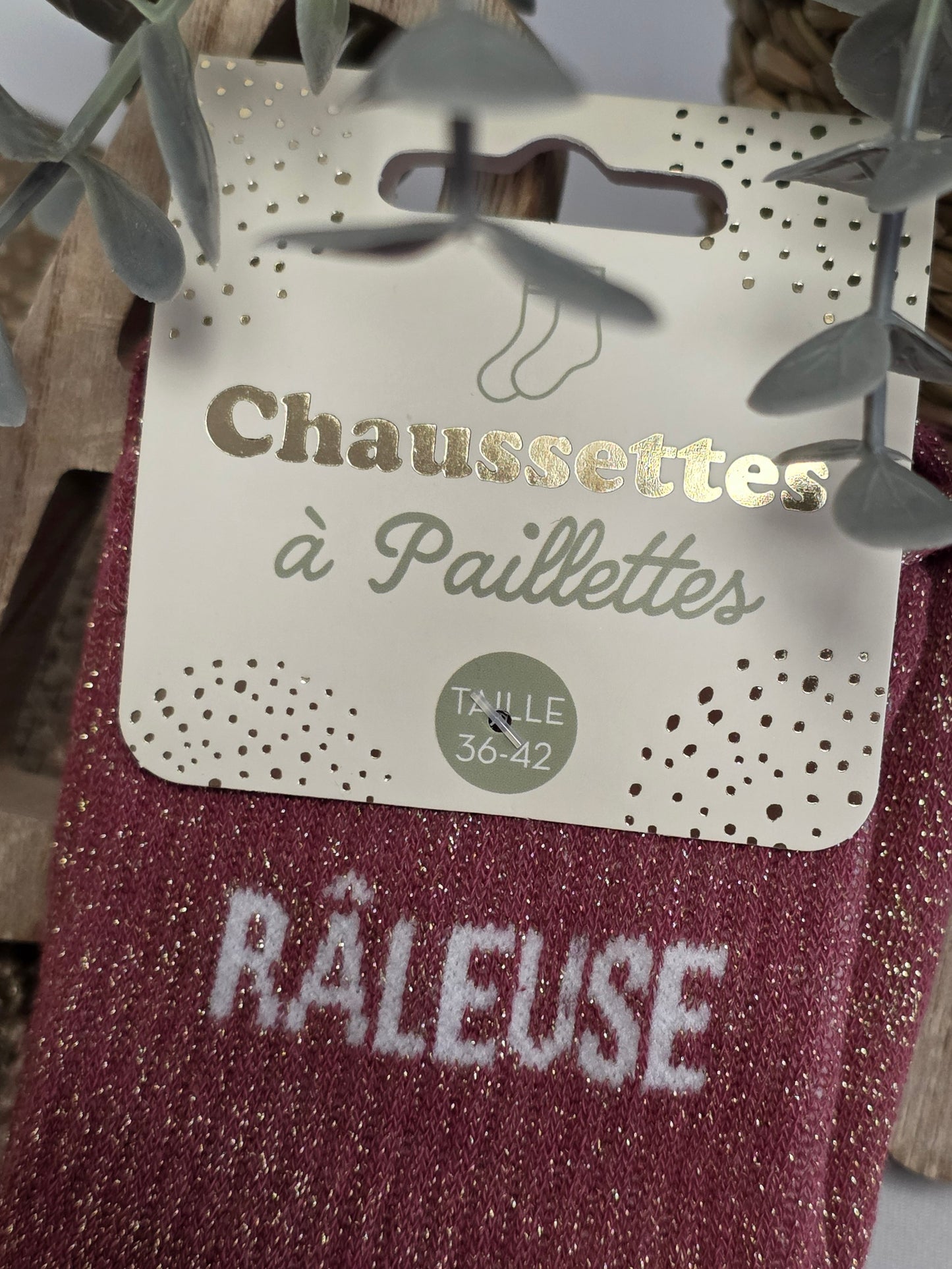 RALEUSE - Chaussette à Paillette