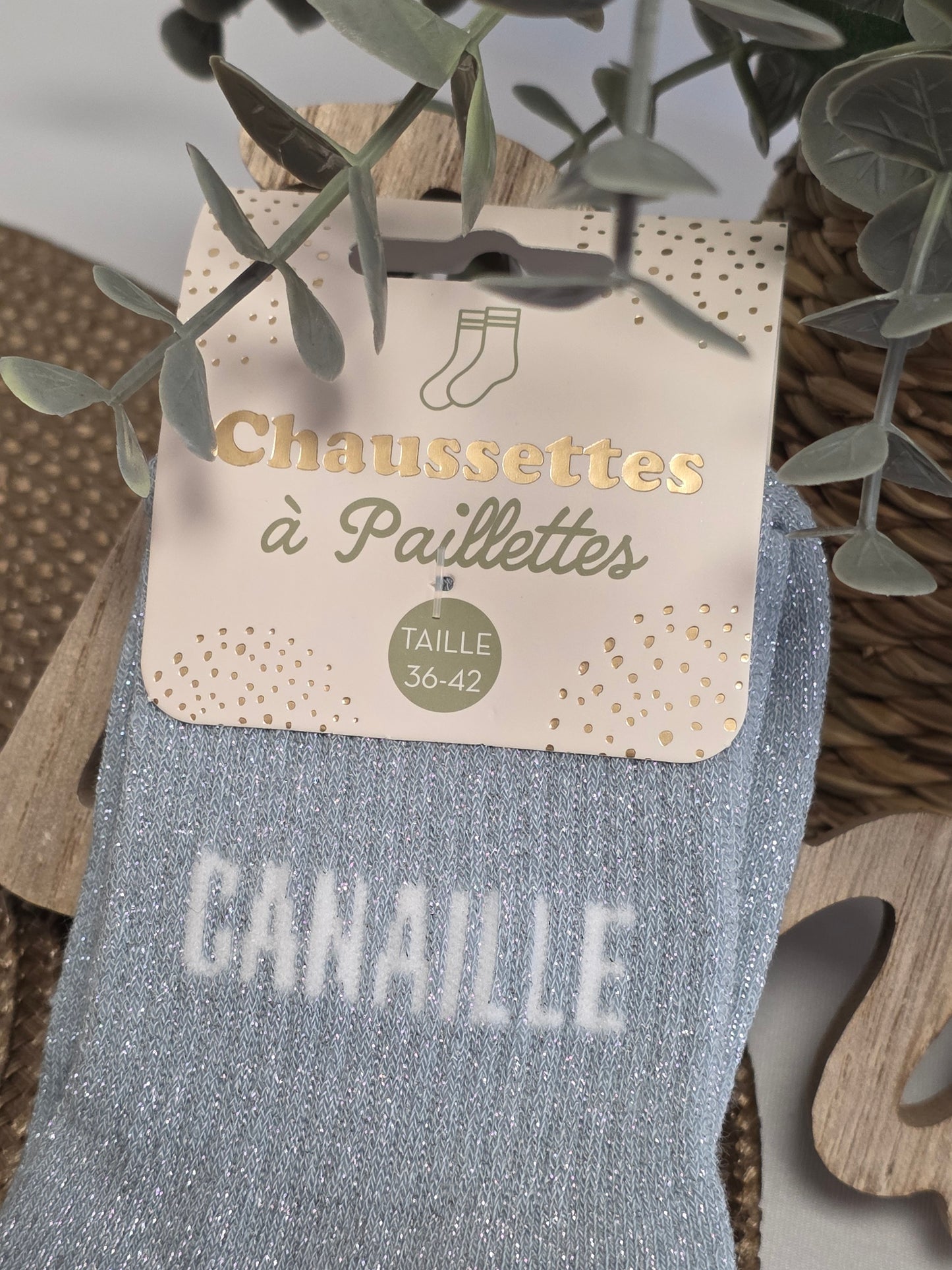 CANAILLE - Chaussette à Paillette