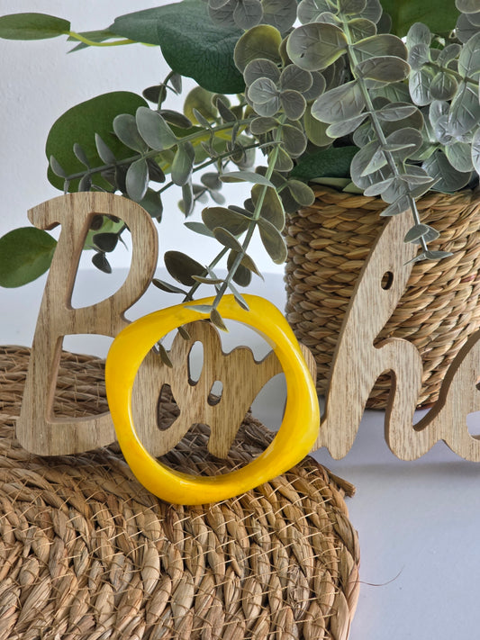 Nos Bracelets Joncs Jaune