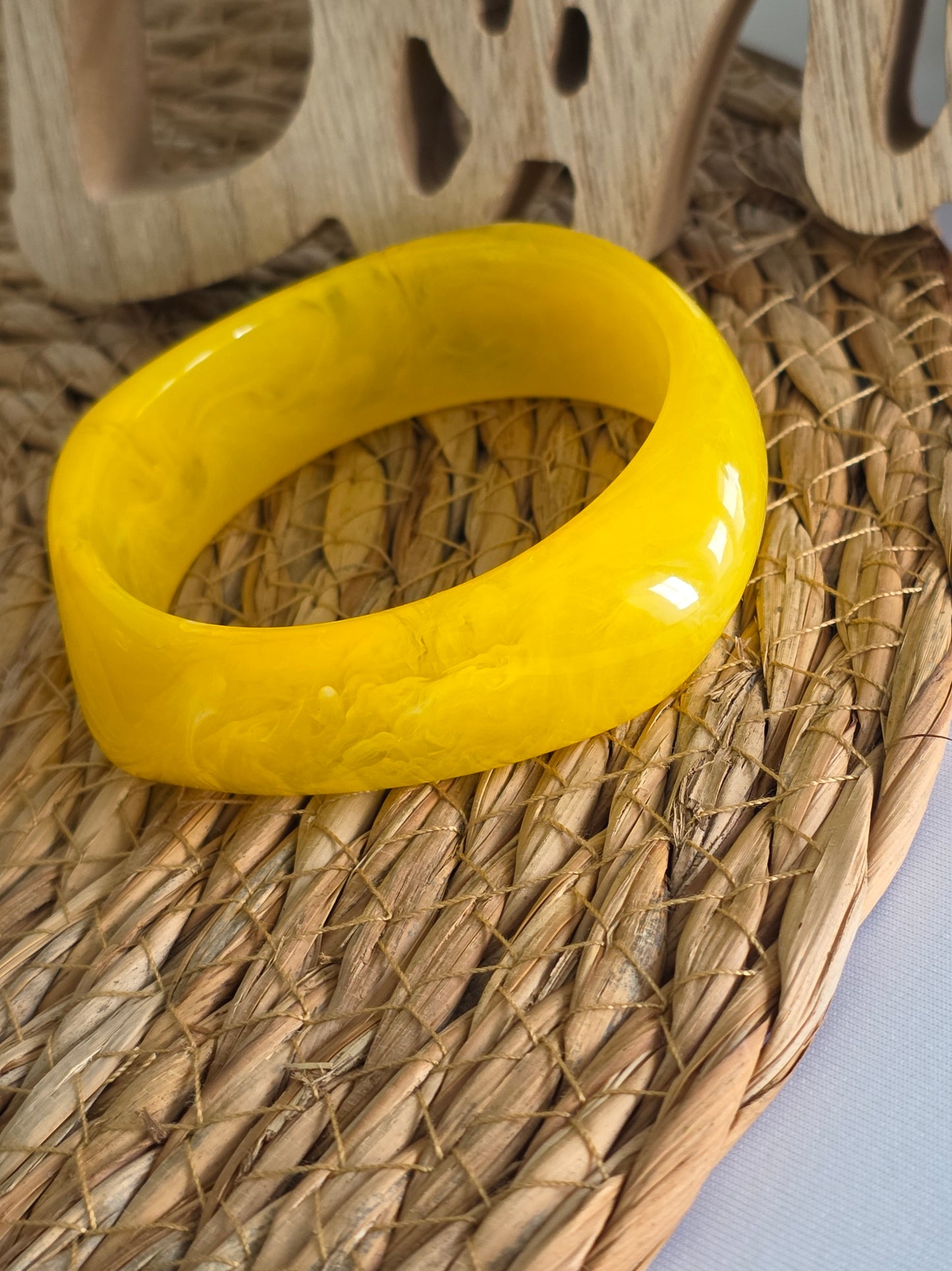 Nos Bracelets Joncs Jaune