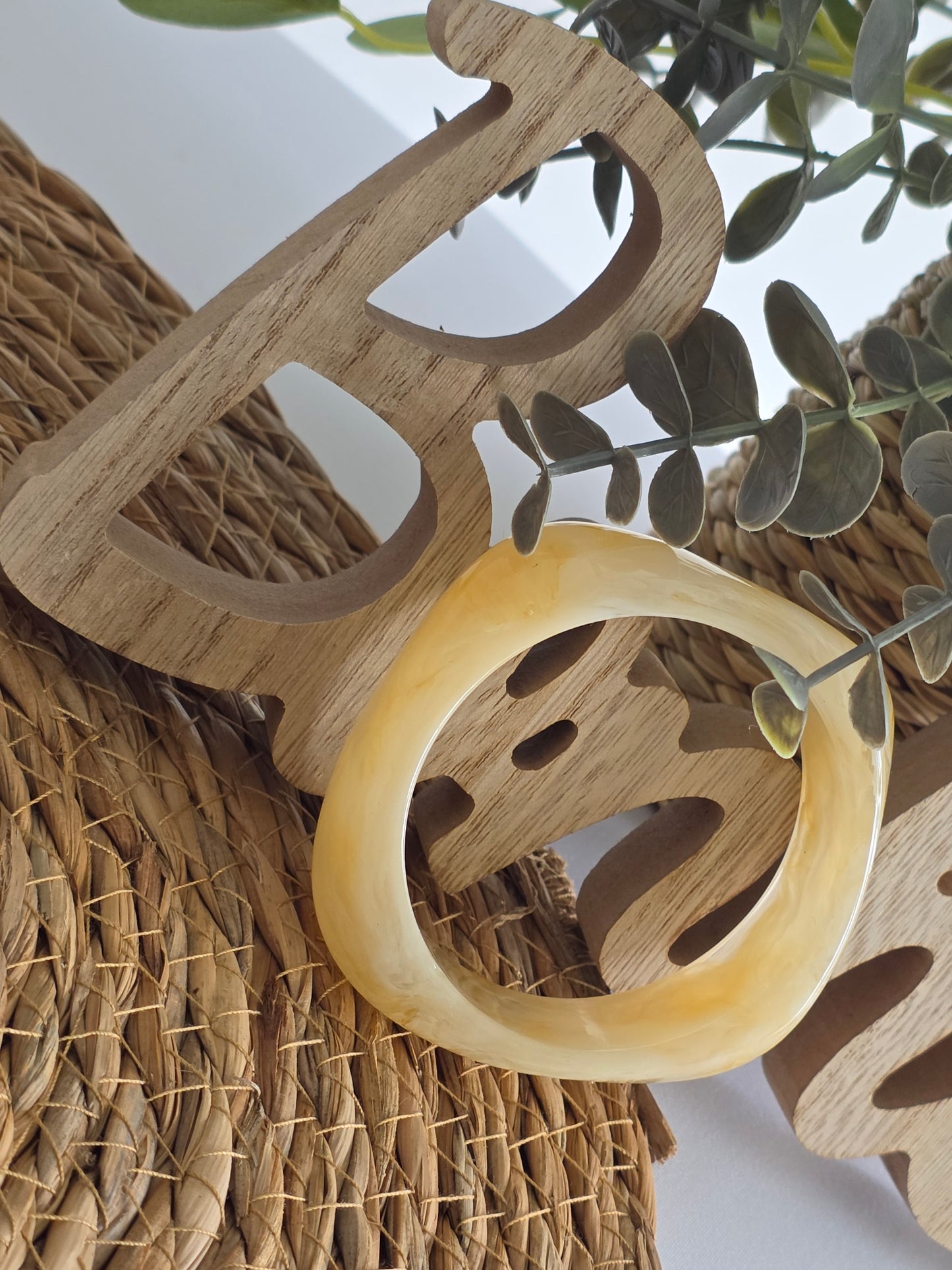 Nos Bracelets Joncs Beige