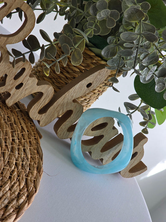 Nos Bracelets Joncs Bleu Ciel